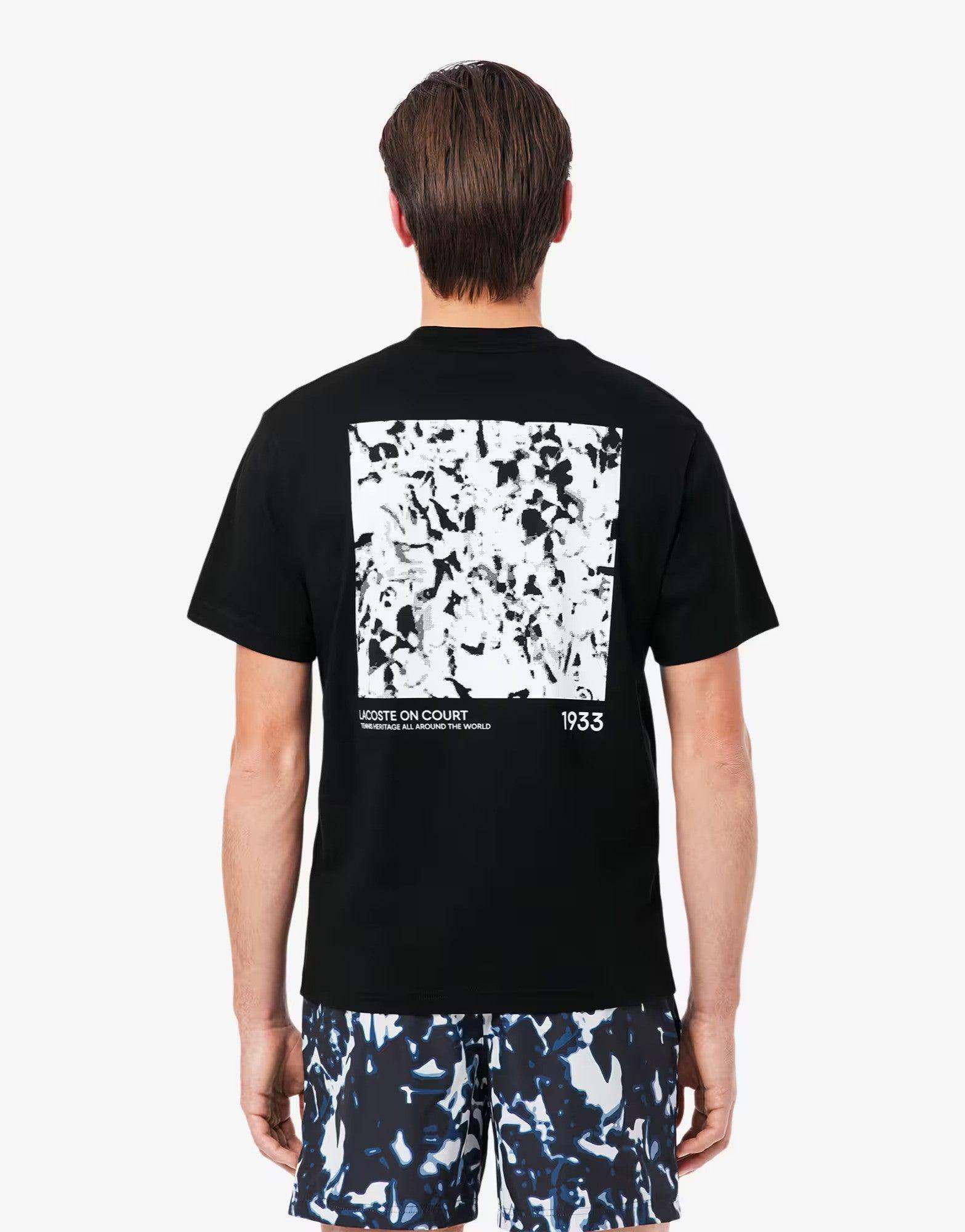 טי שירט גרפית Print Motif | גברים