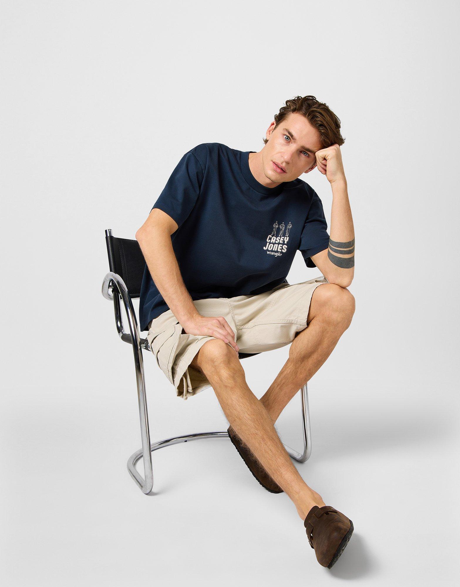 טי שירט Casey Jones Graphics | גברים