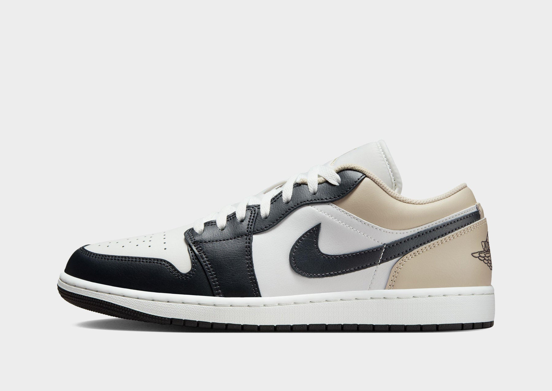 סניקרס Air Jordan 1 Low Black Toe Rattan | גברים