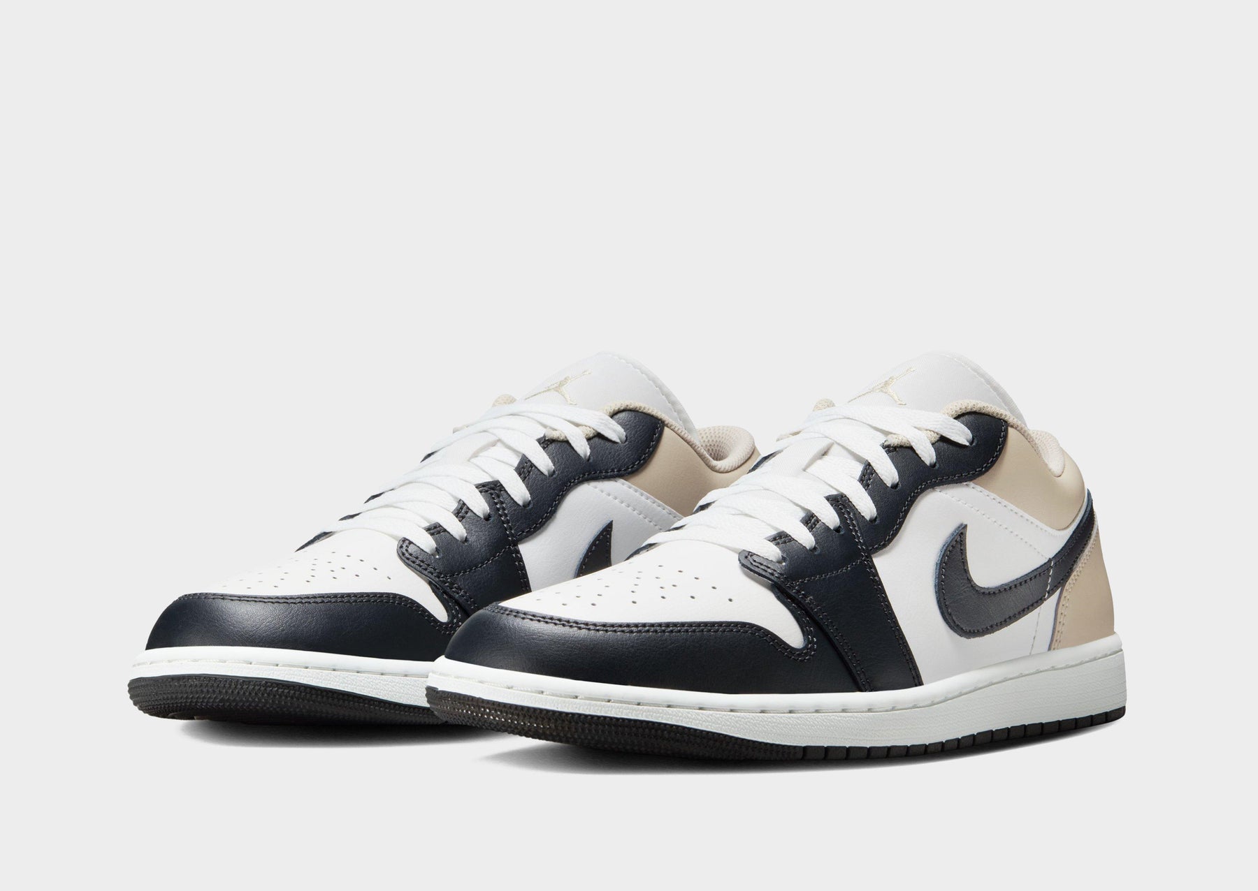 סניקרס Air Jordan 1 Low Black Toe Rattan | גברים
