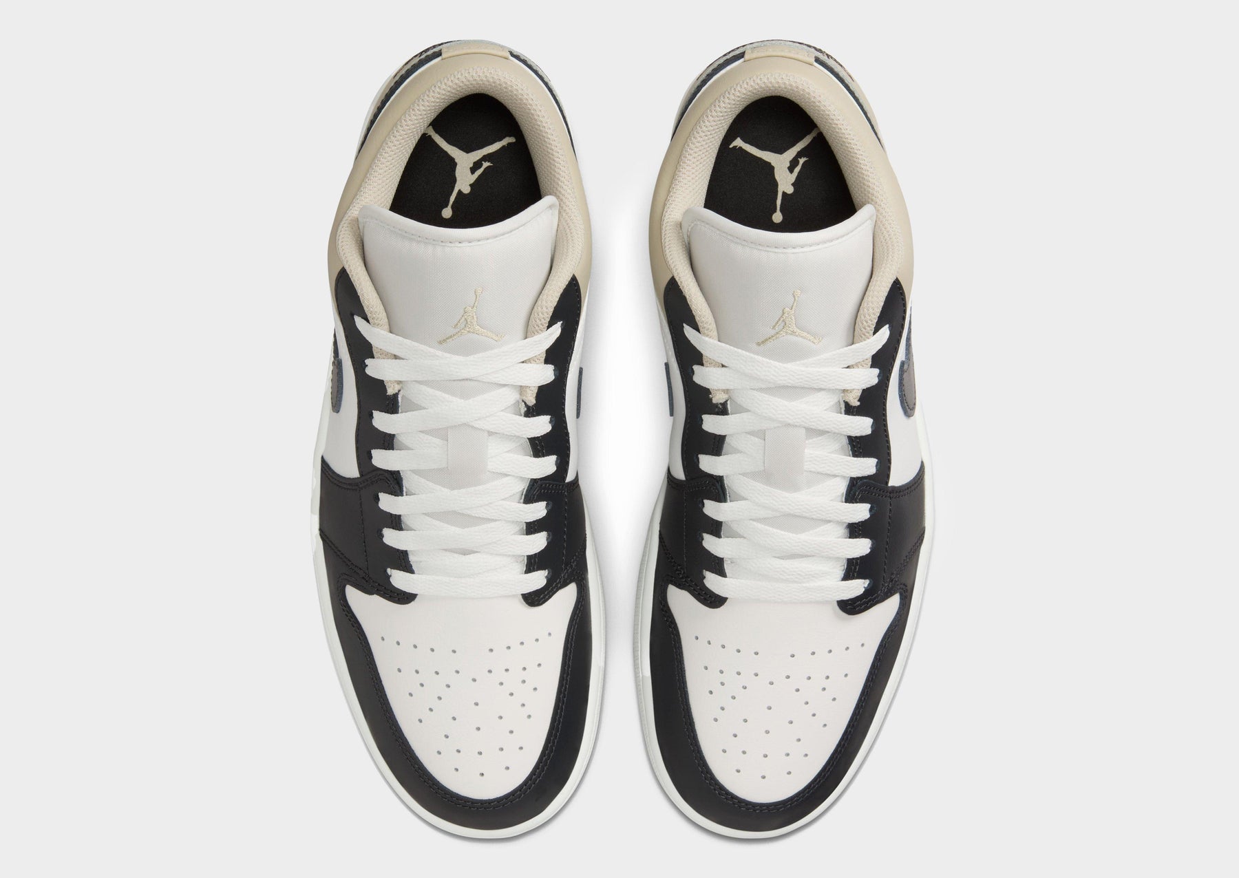 סניקרס Air Jordan 1 Low Black Toe Rattan | גברים