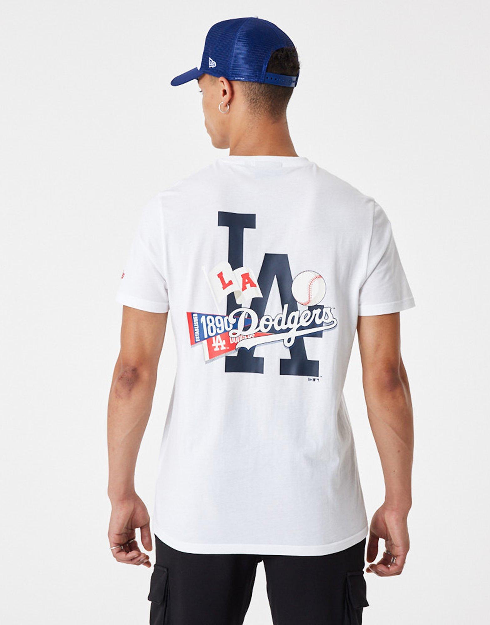 טי שירט גרפית Dodgers MLB Flag
