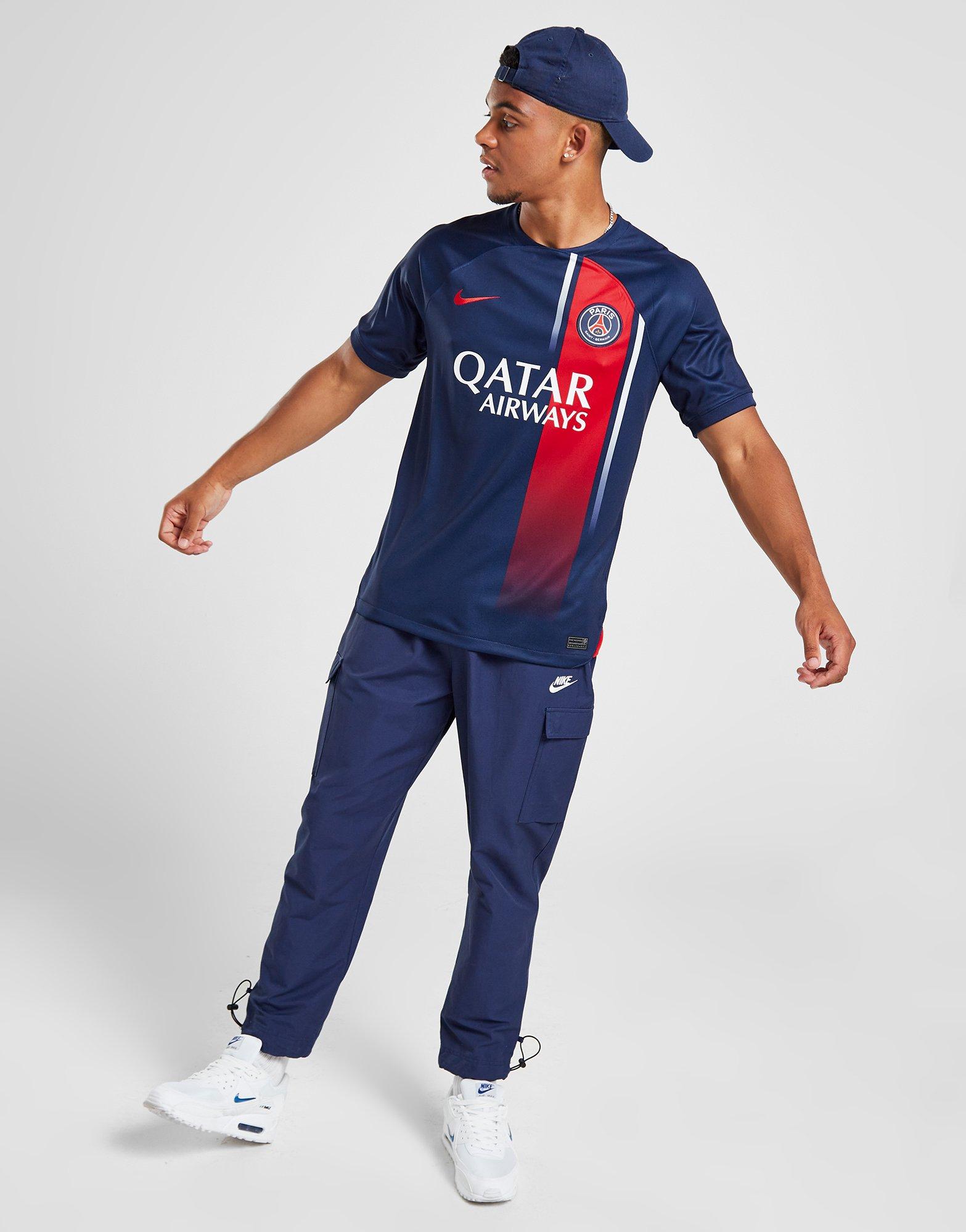 חולצת כדורגל Paris Saint-Germain Stadium Home Dri-FIT | גברים