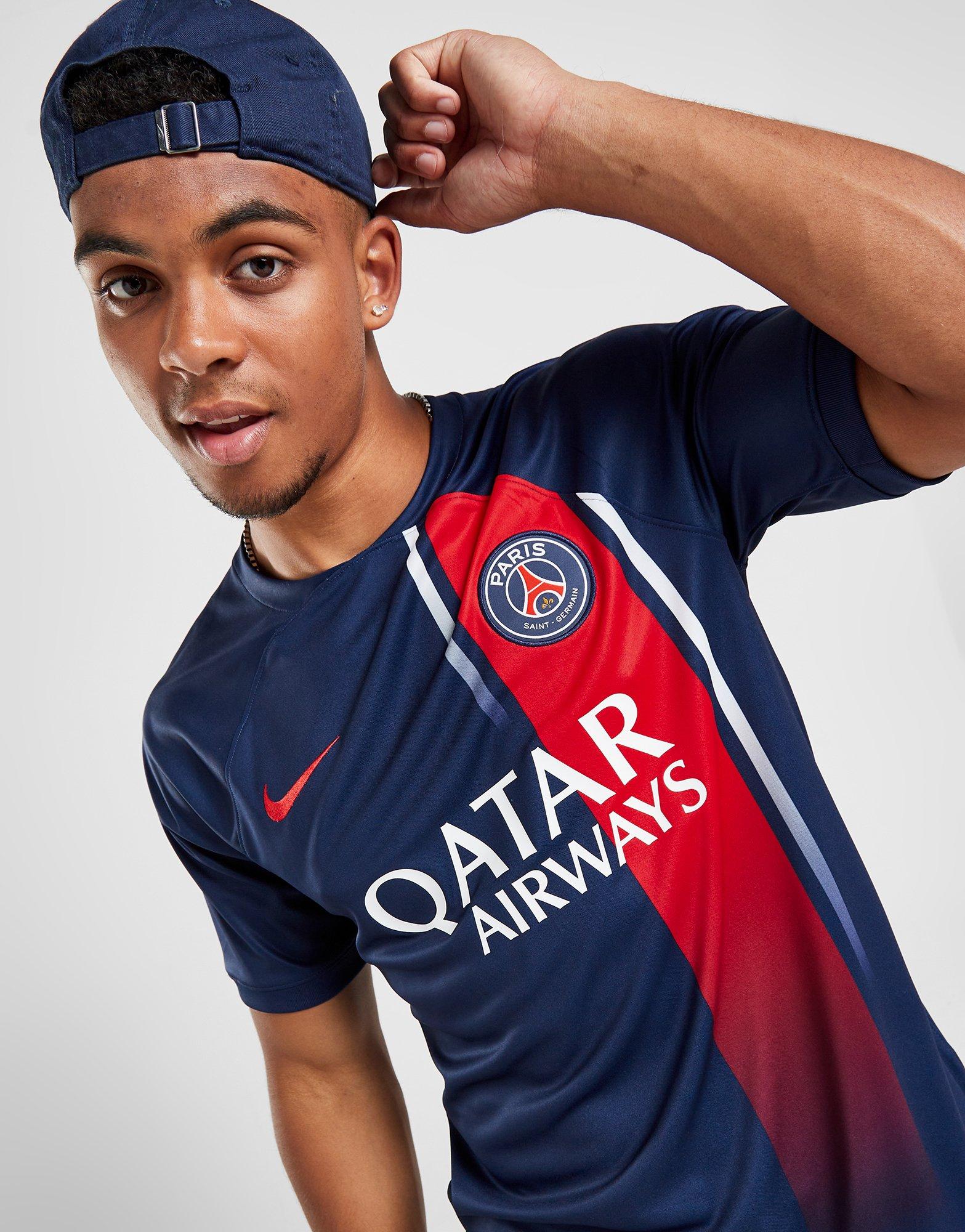 חולצת כדורגל Paris Saint-Germain Stadium Home Dri-FIT | גברים
