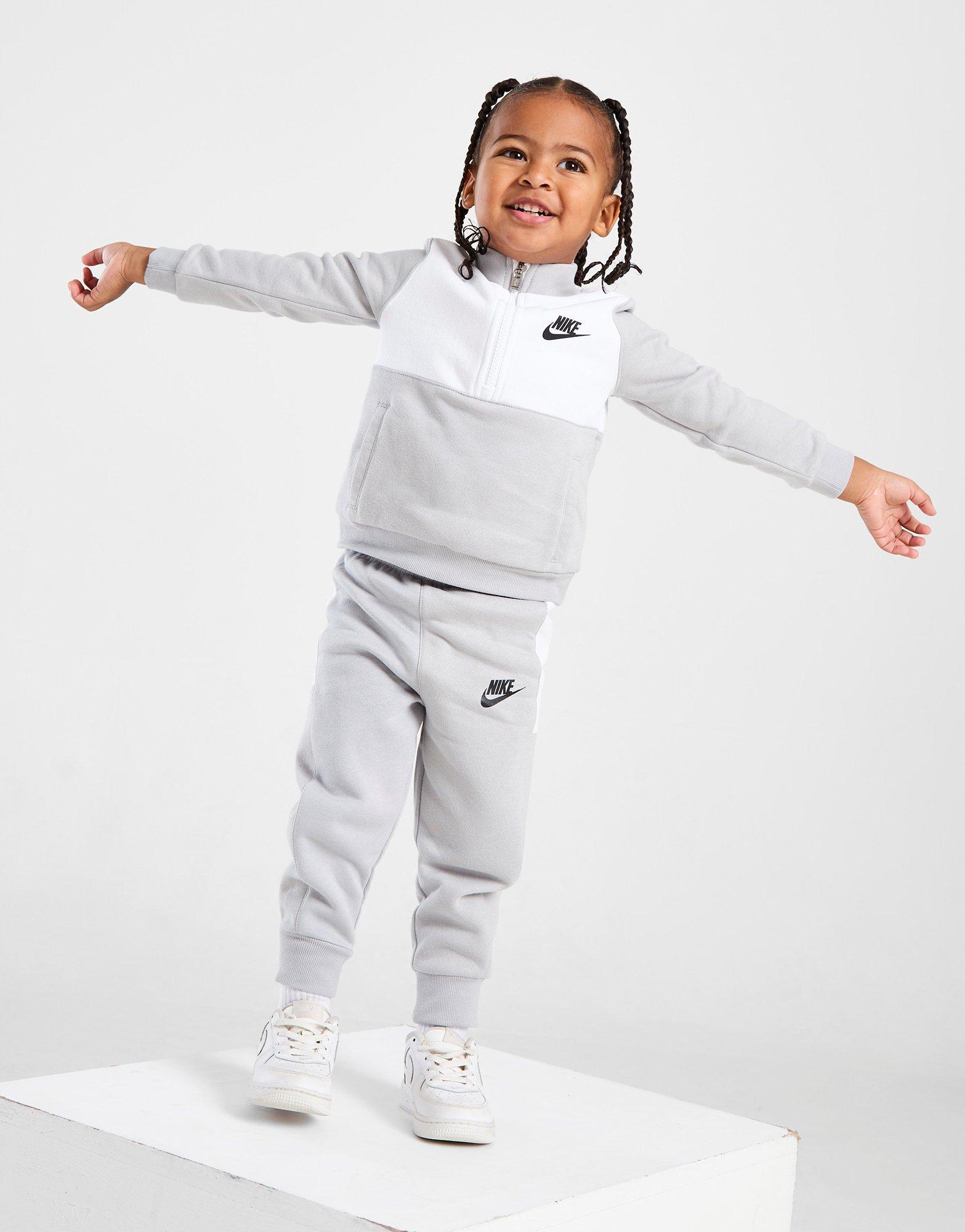 חליפת טראק לוגו 1/2 רוכסן | ילדים