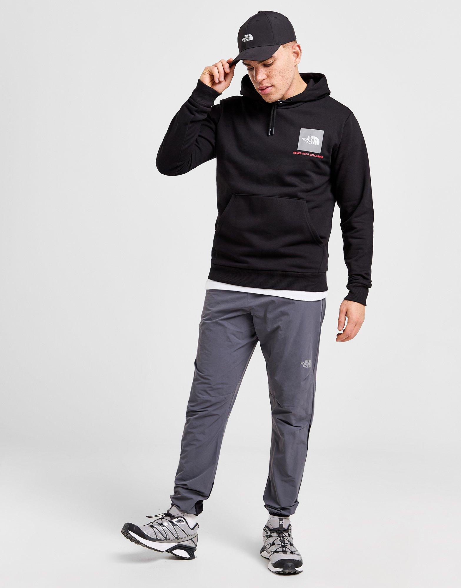 סווטשירט קפוצ'ון לוגו Fine Box | גברים