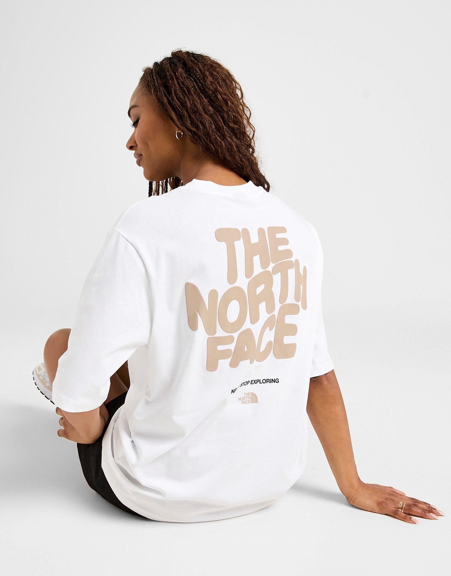 טי שירט אוברסייז Swirl Graphic | נשים