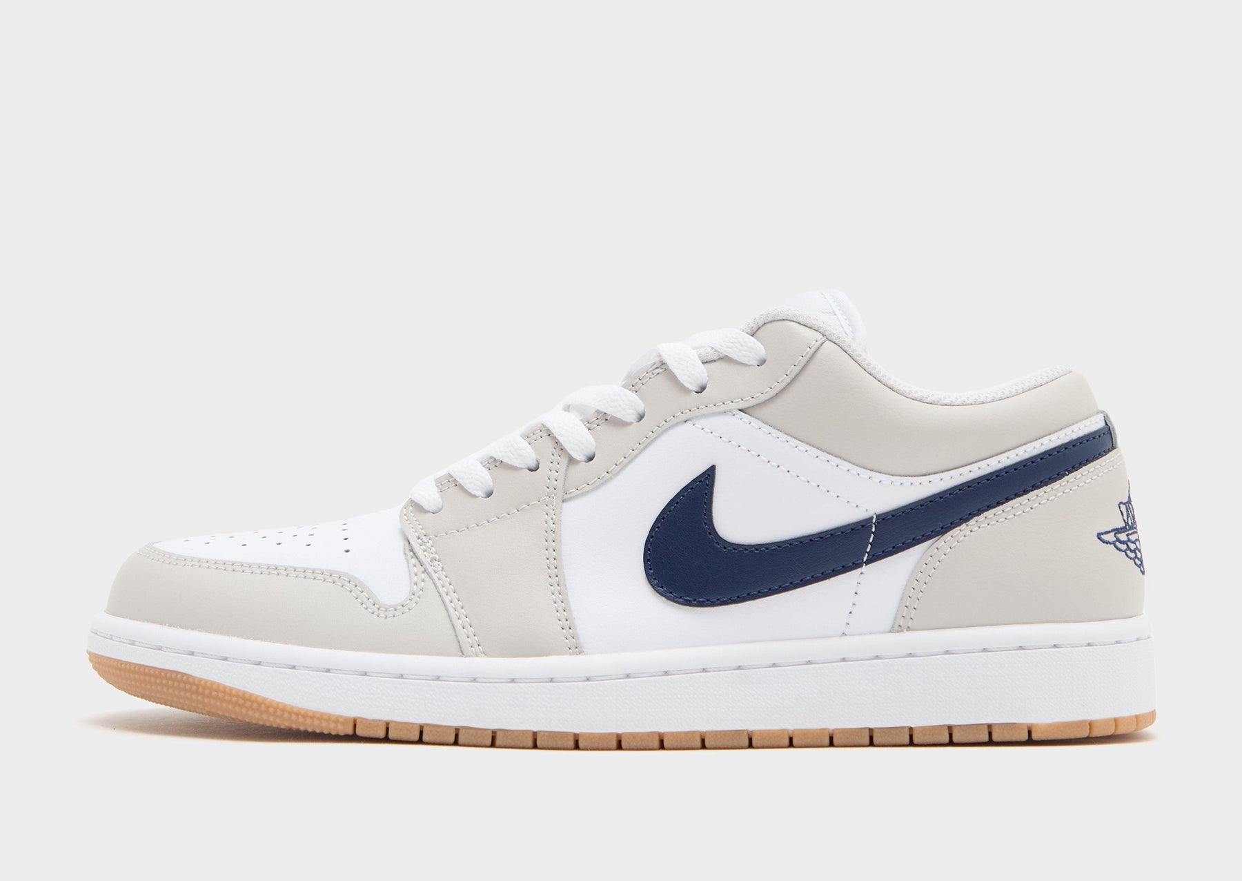 סניקרס Air Jordan 1 Low Midnight Navy Neutral Grey | גברים
