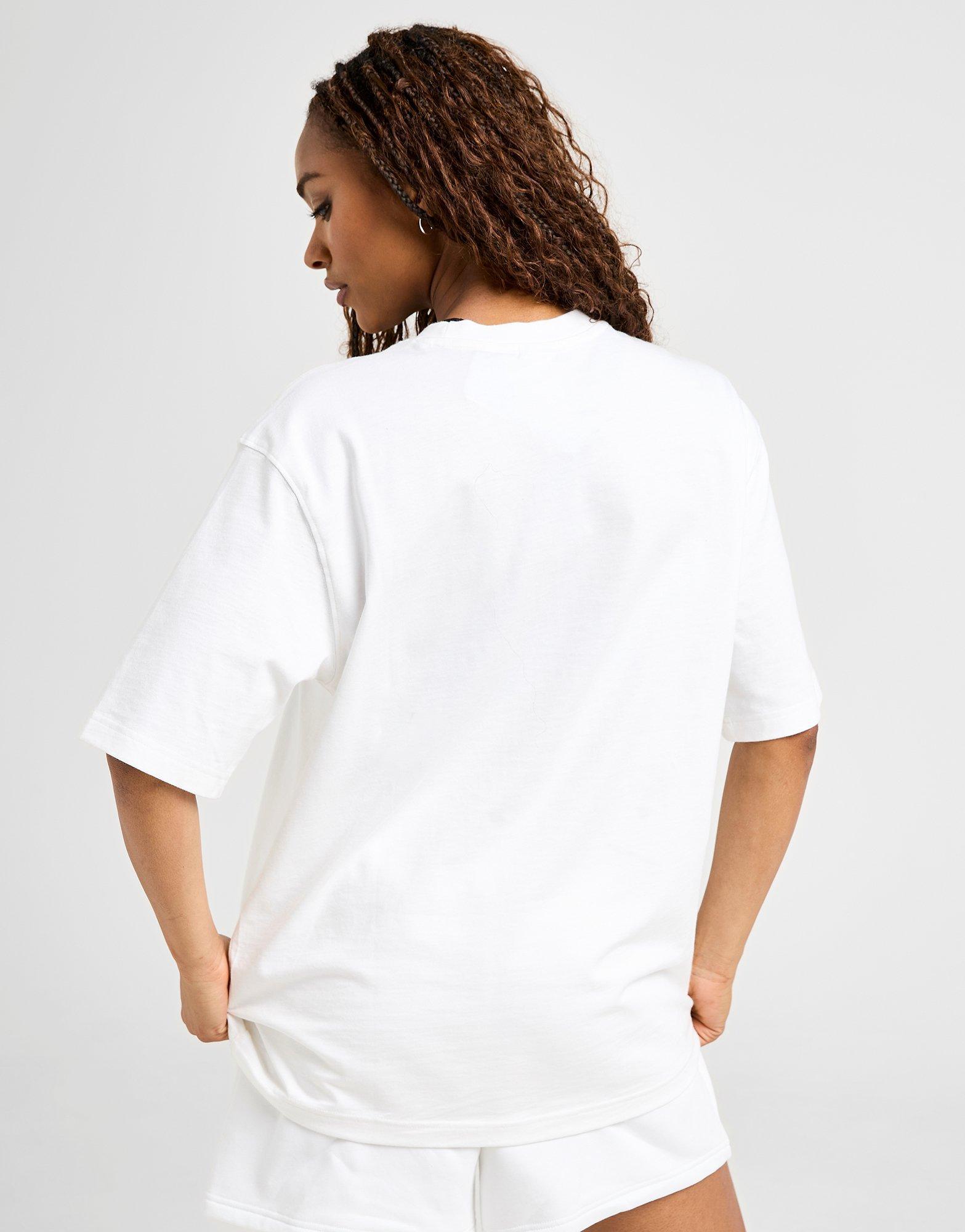 טי שירט אוברסייז גרפית Island Club | נשים