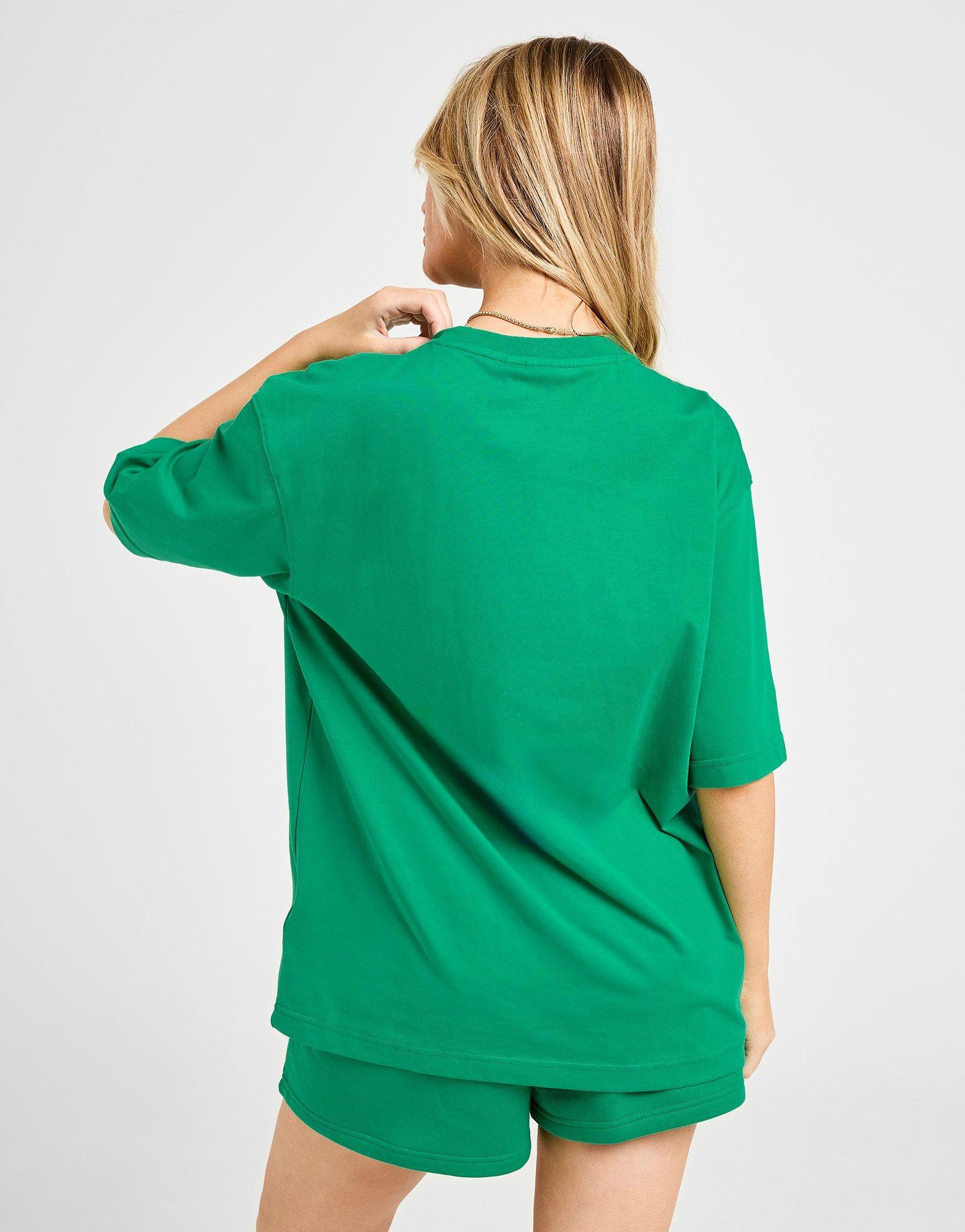 טי שירט אוברסייז גרפית Island Club | נשים