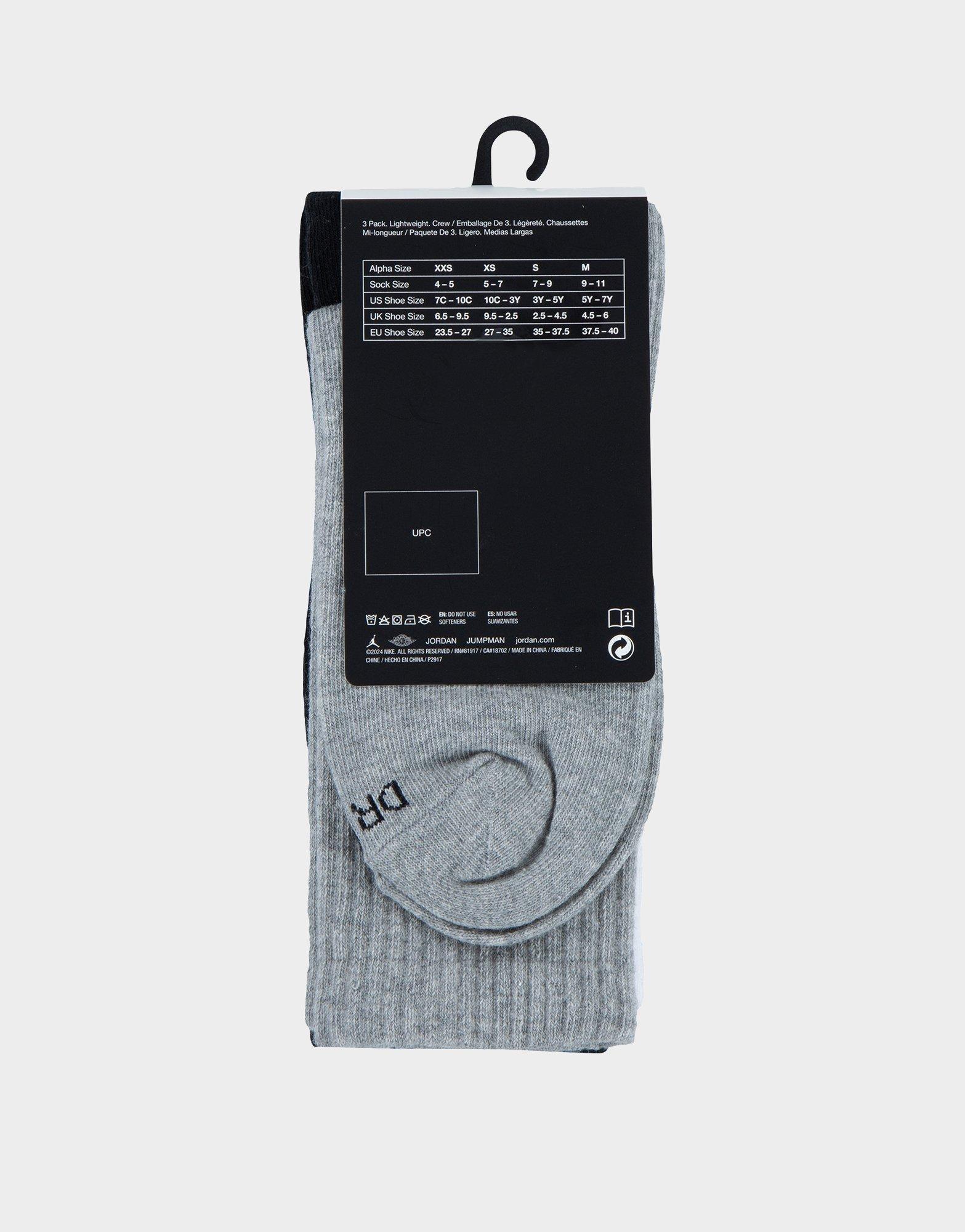 מארז 3 גרביים Lightweight Dri-FIT Crew