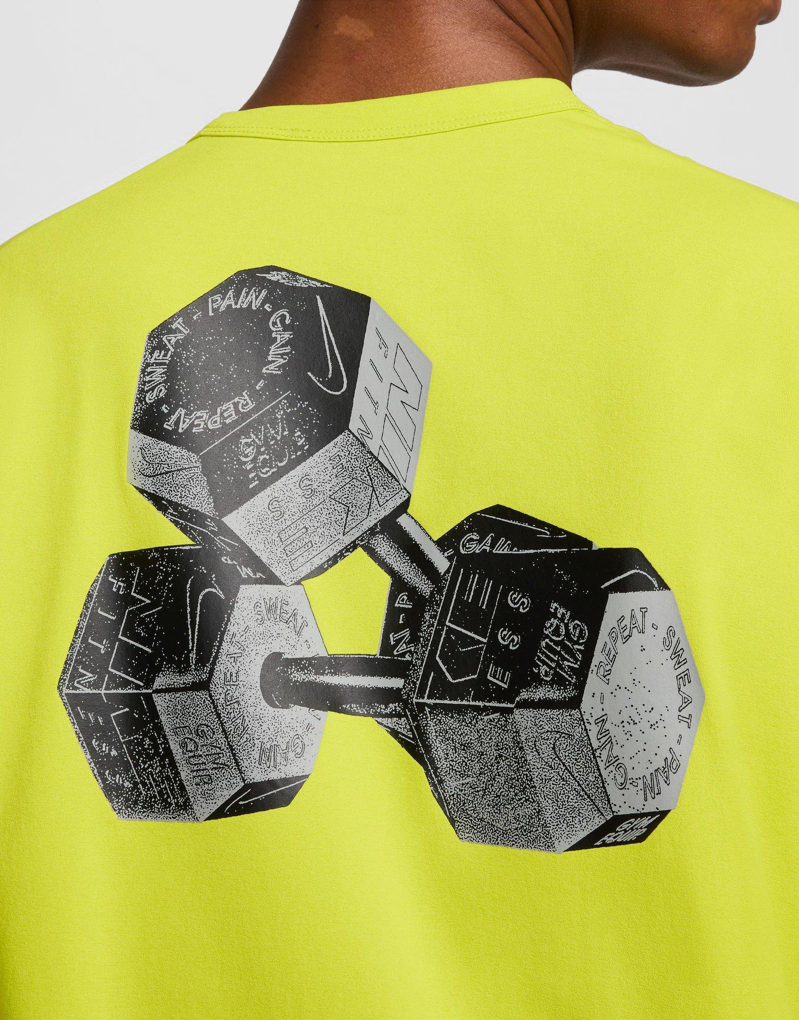 טי שירט אימון גרפית Hyvers | גברים