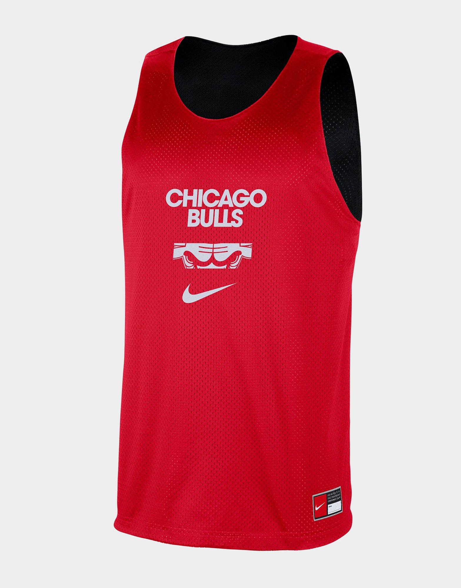 גופיית רשת דו-צדדית Chicago Bulls Courtside | גברים