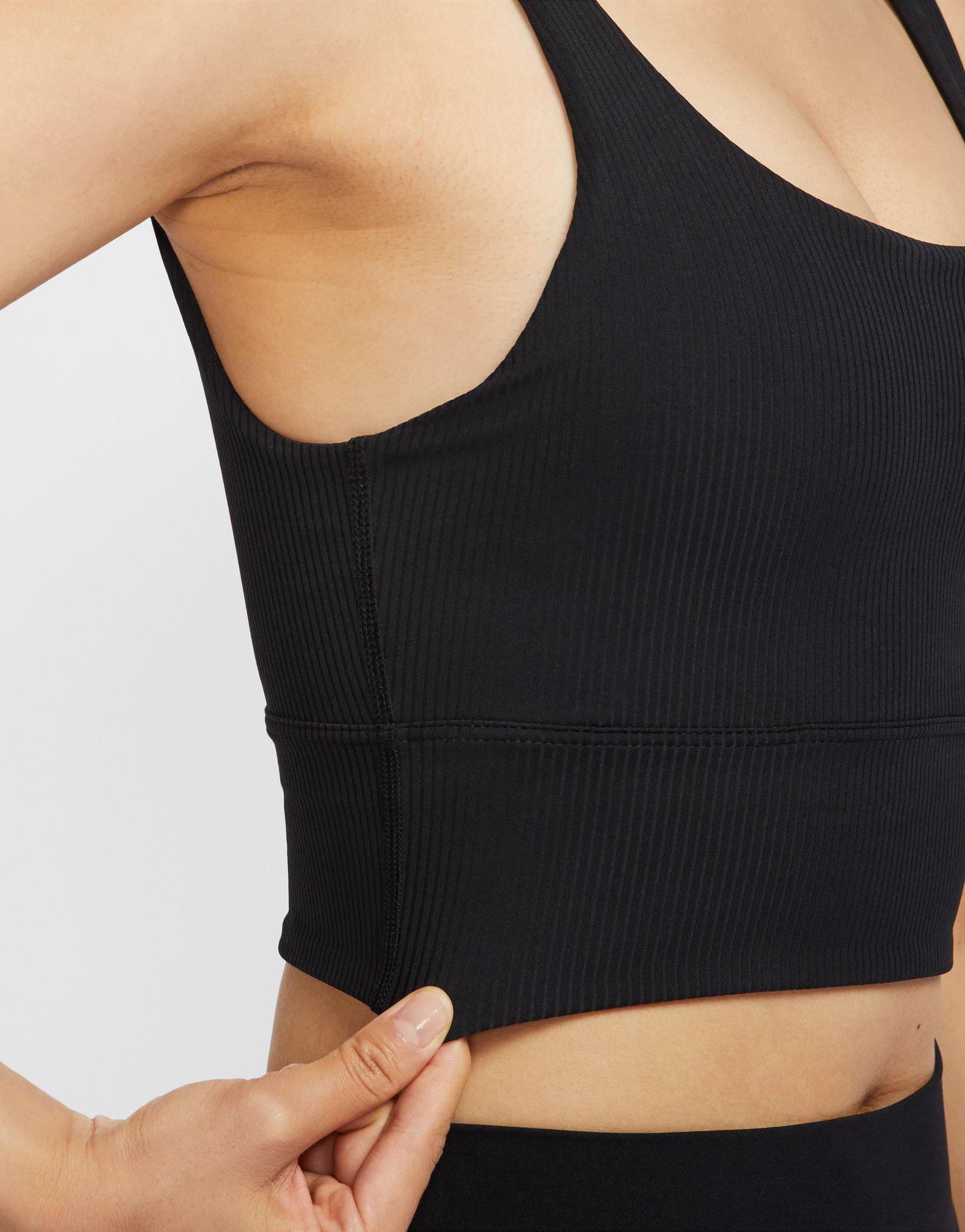 טופ קרופ אימון ריב Zenvy | נשים