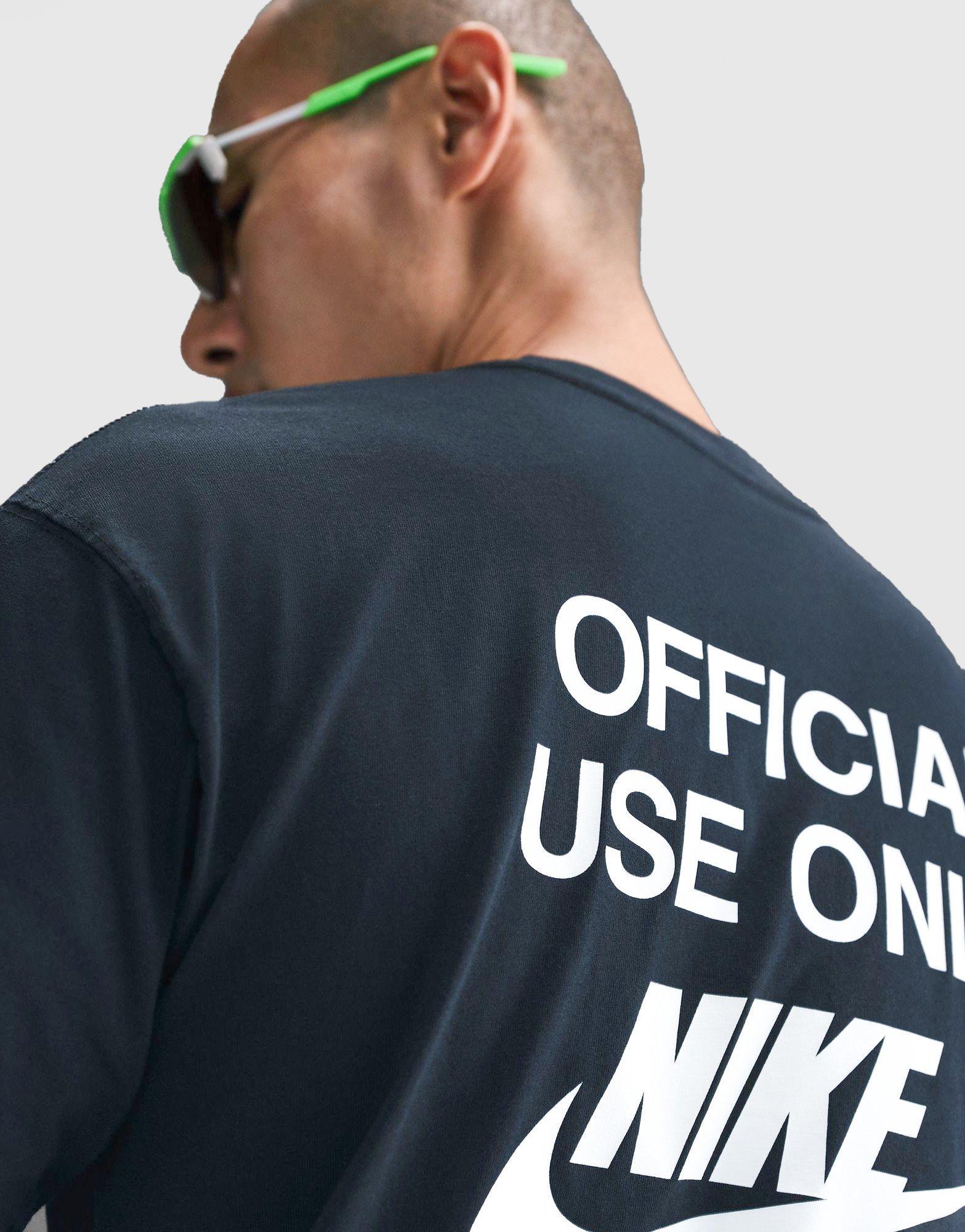 טי שירט גרפית אוברסייז Official Use | גברים