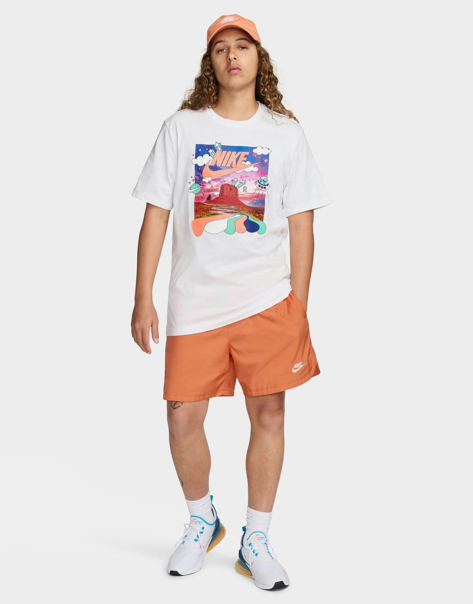 טי שירט גרפית Sportswear Black Light | גברים