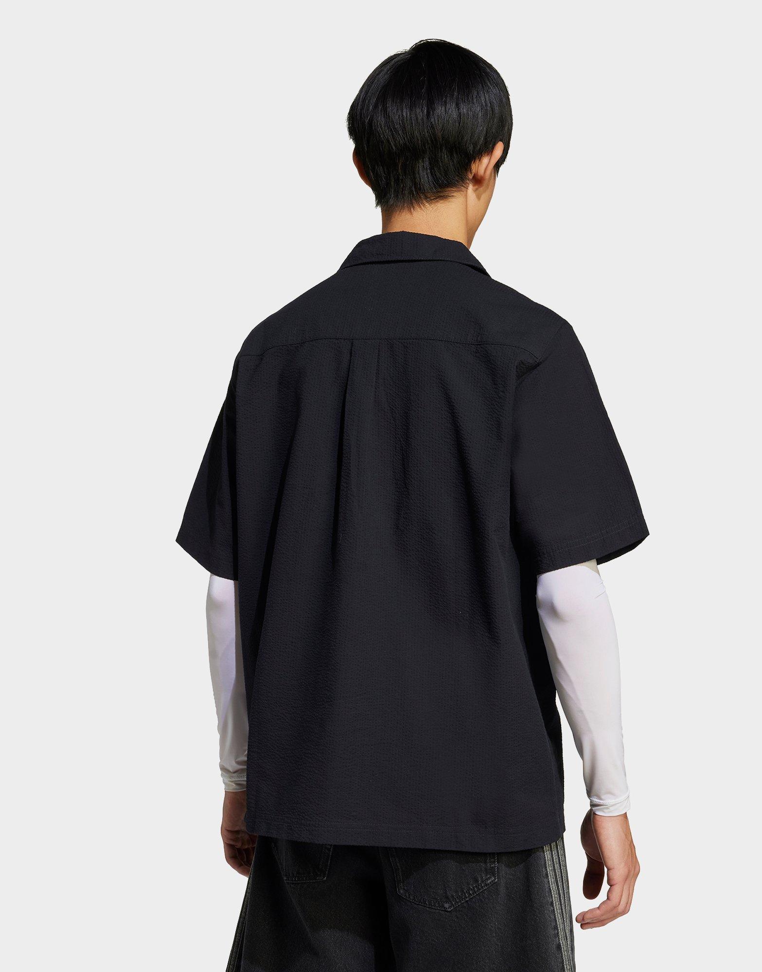 חולצה מכופתרת Essentials Seersucker | גברים