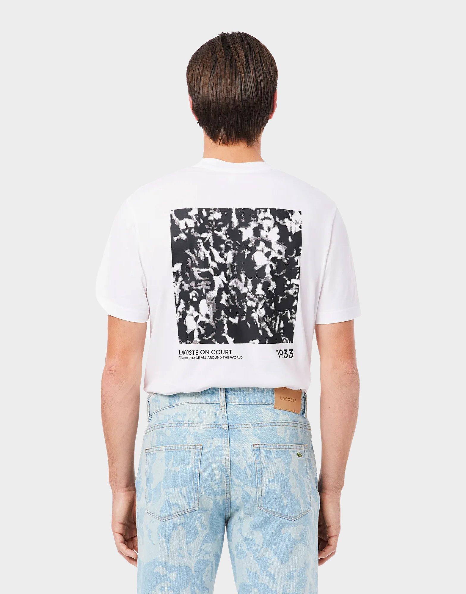 טי שירט גרפית Print Motif | גברים