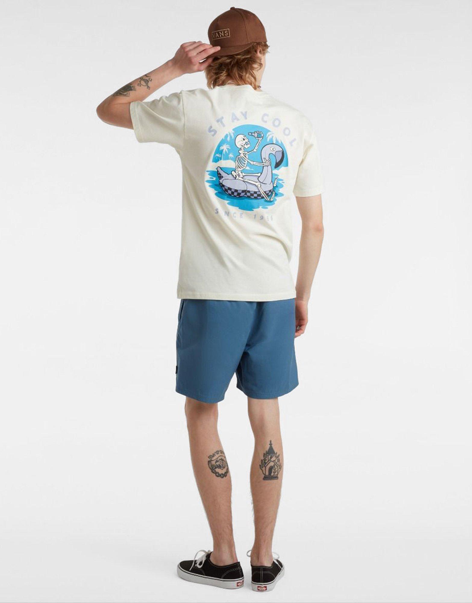 טי שירט גרפית Stay Cool | גברים