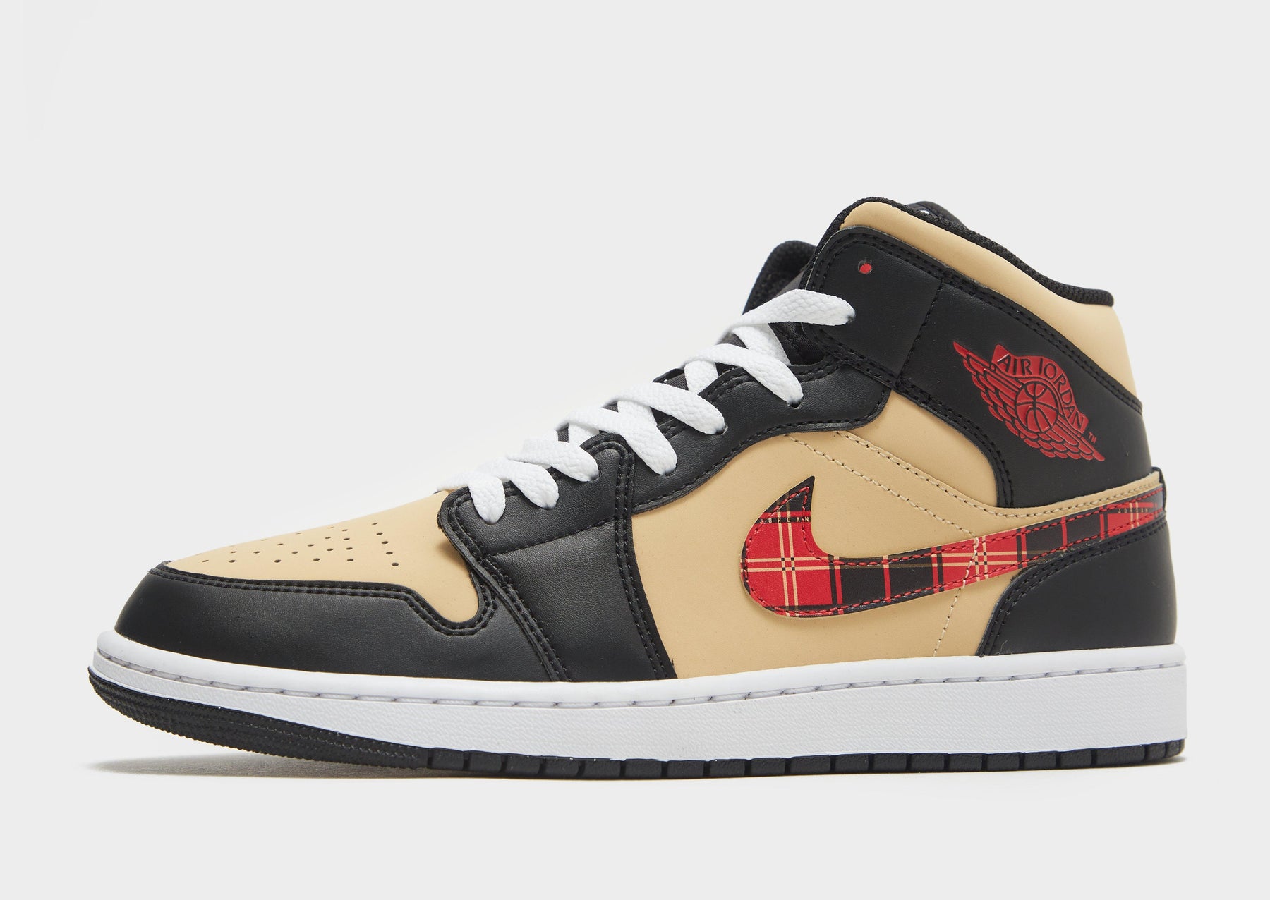 סניקרס Air Jordan 1 Mid Tartan Swoosh | גברים