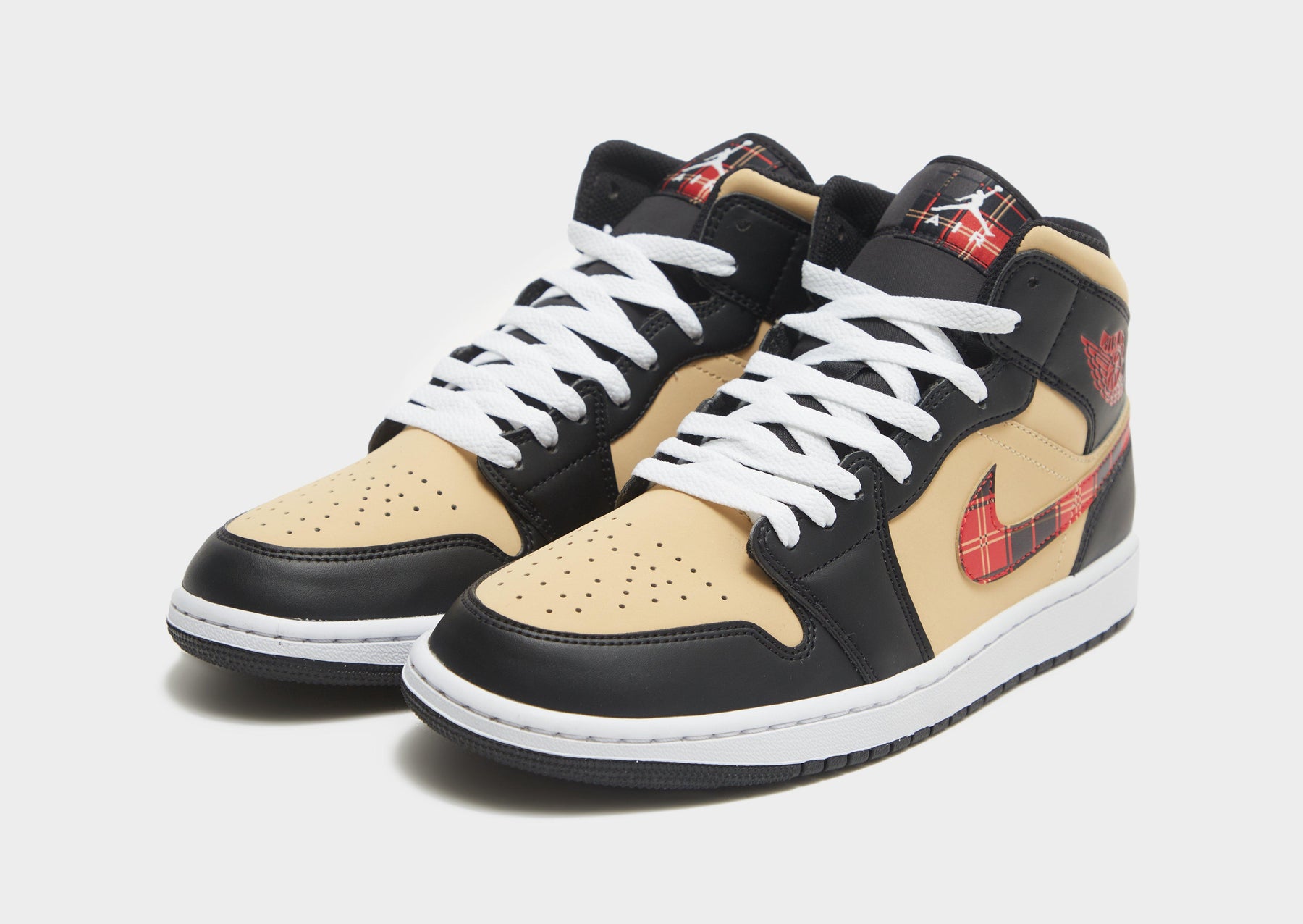 סניקרס Air Jordan 1 Mid Tartan Swoosh | גברים