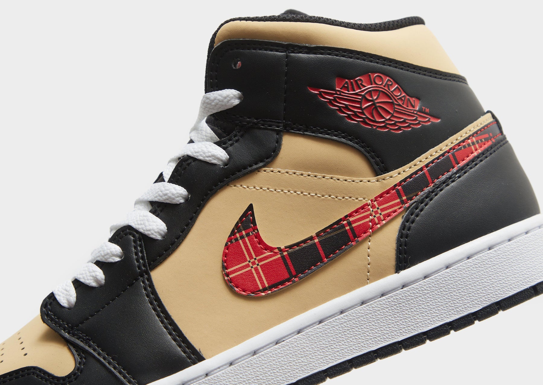 סניקרס Air Jordan 1 Mid Tartan Swoosh | גברים