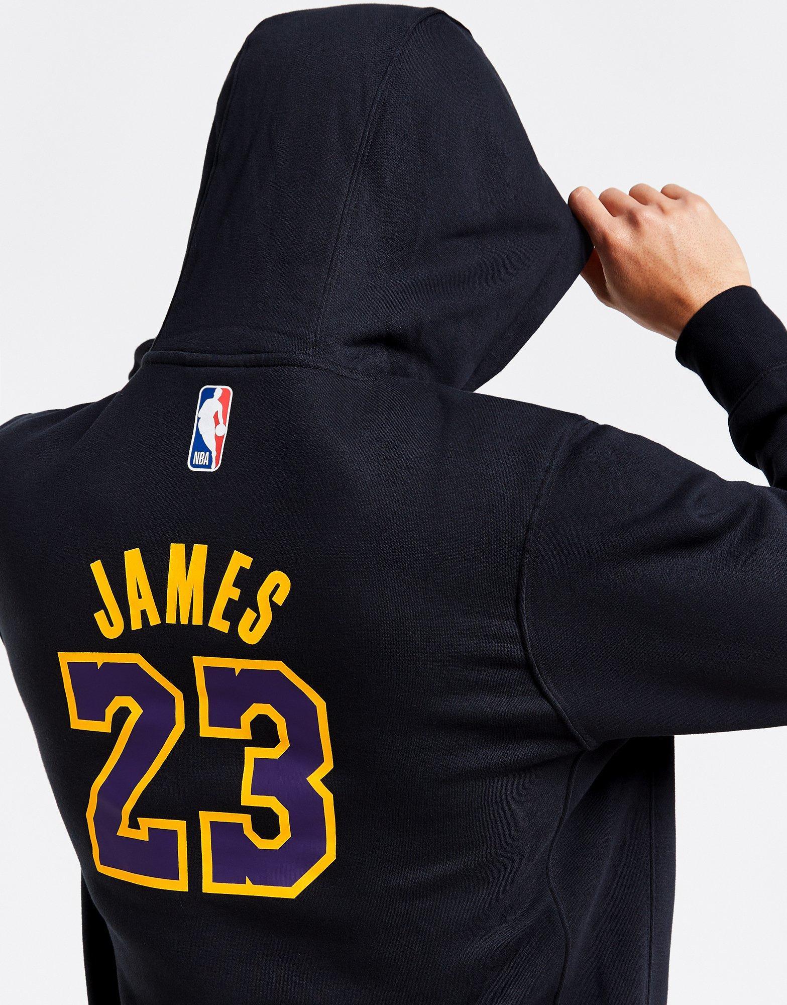סווטשירט קפוצ'ון LA Lakers James | גברים