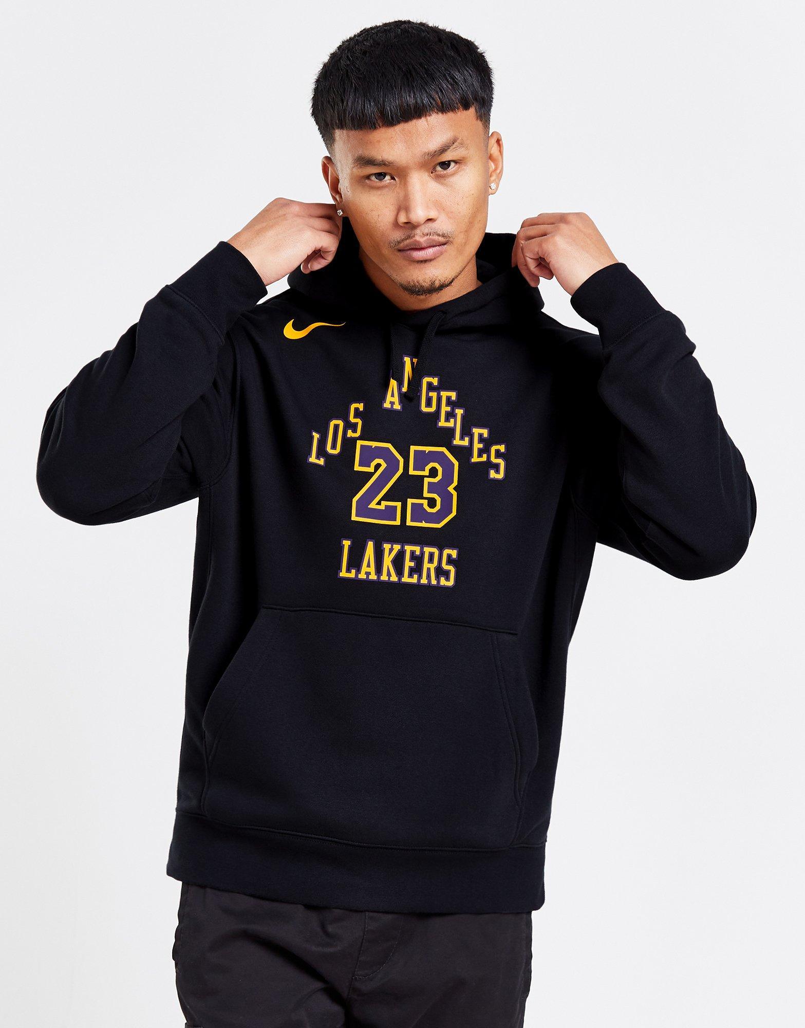 סווטשירט קפוצ'ון LA Lakers James | גברים