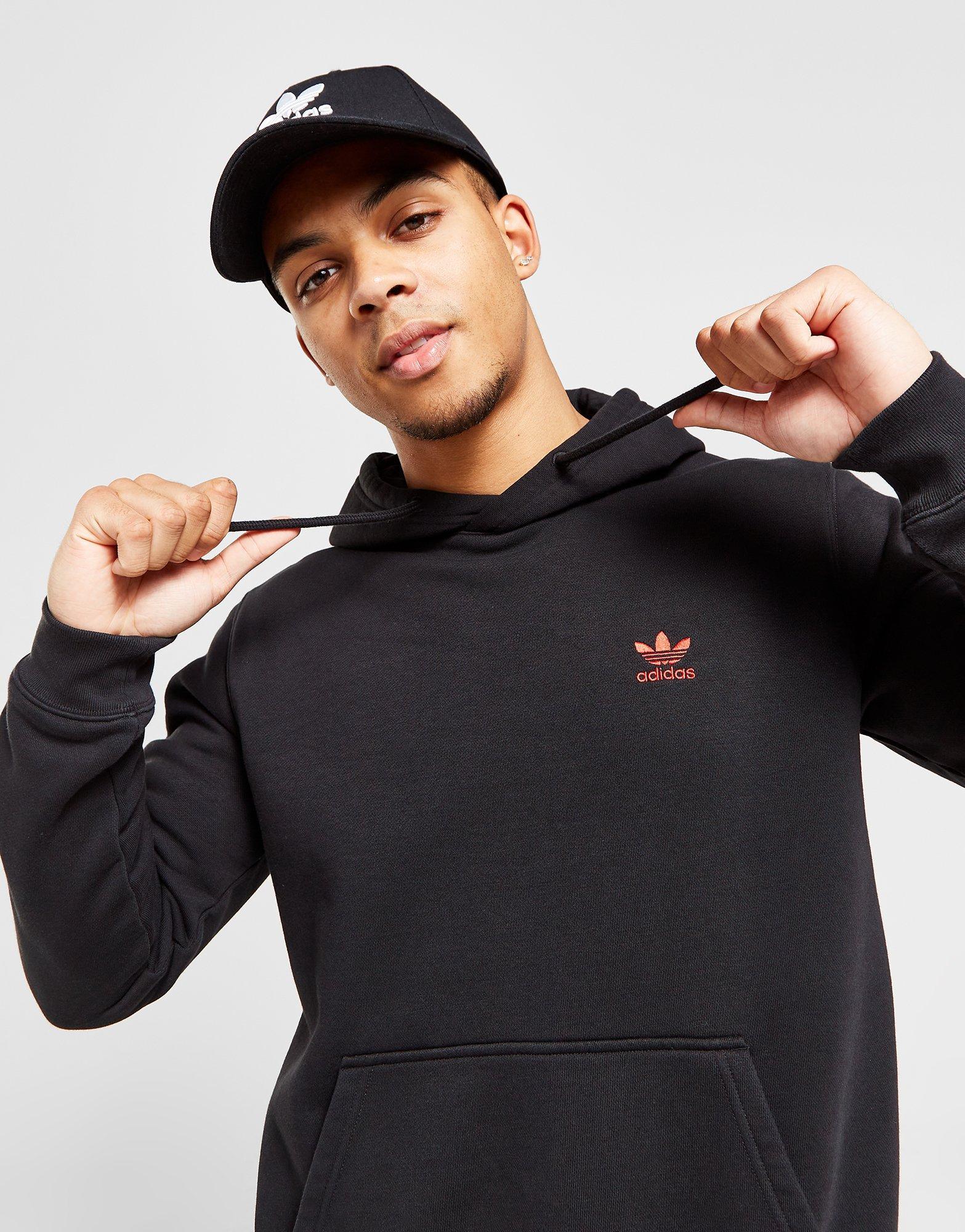 סווטשירט קפוצ'ון Trefoil Essential Fleece | גברים