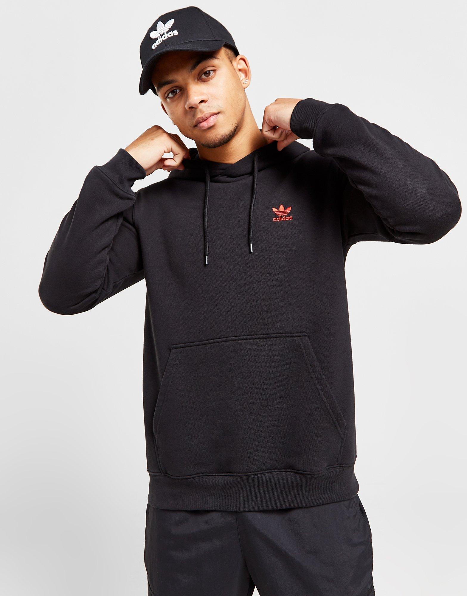 סווטשירט קפוצ'ון Trefoil Essential Fleece | גברים