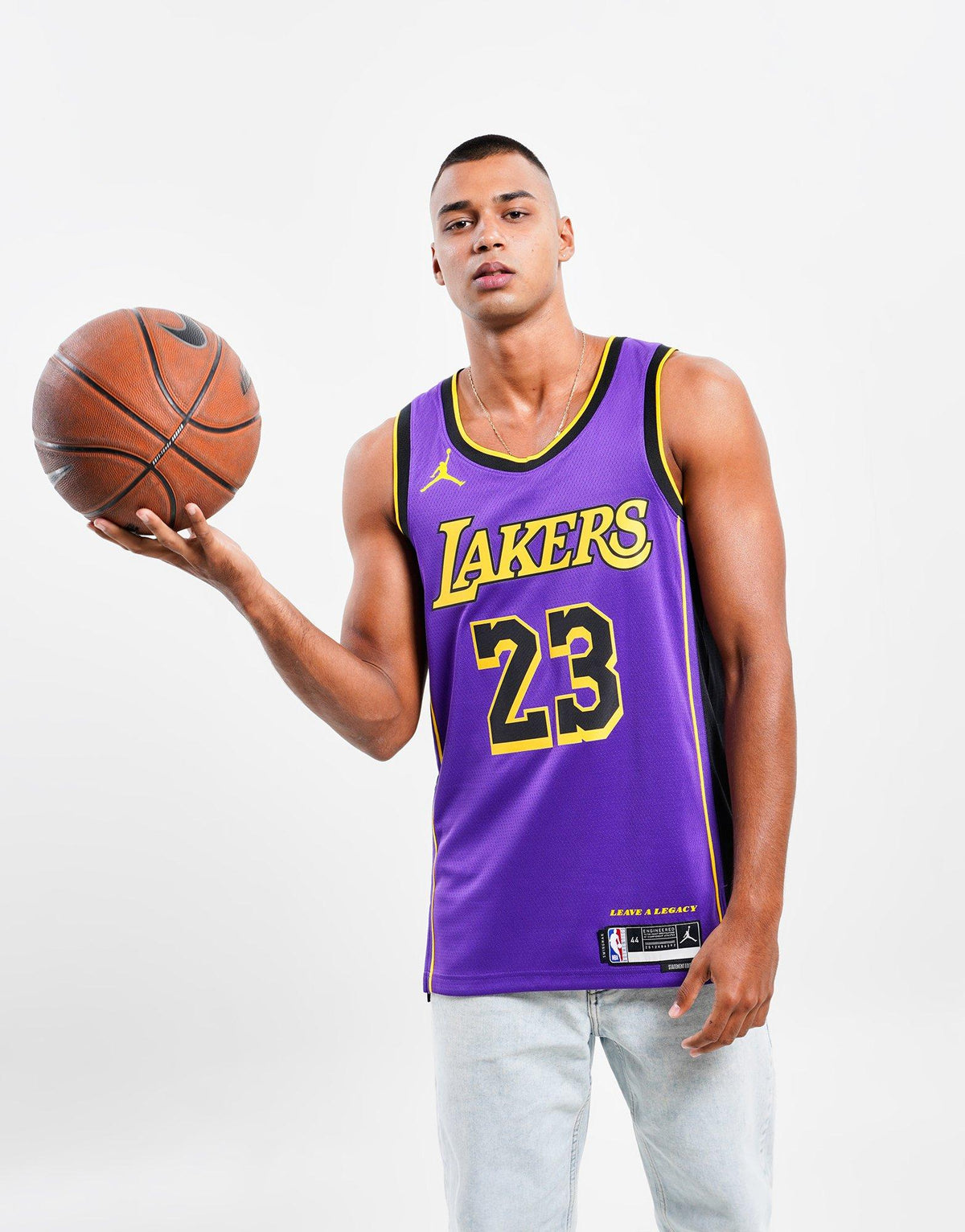 גופיית כדורסל Statement LA Lakers Lebron | גברים