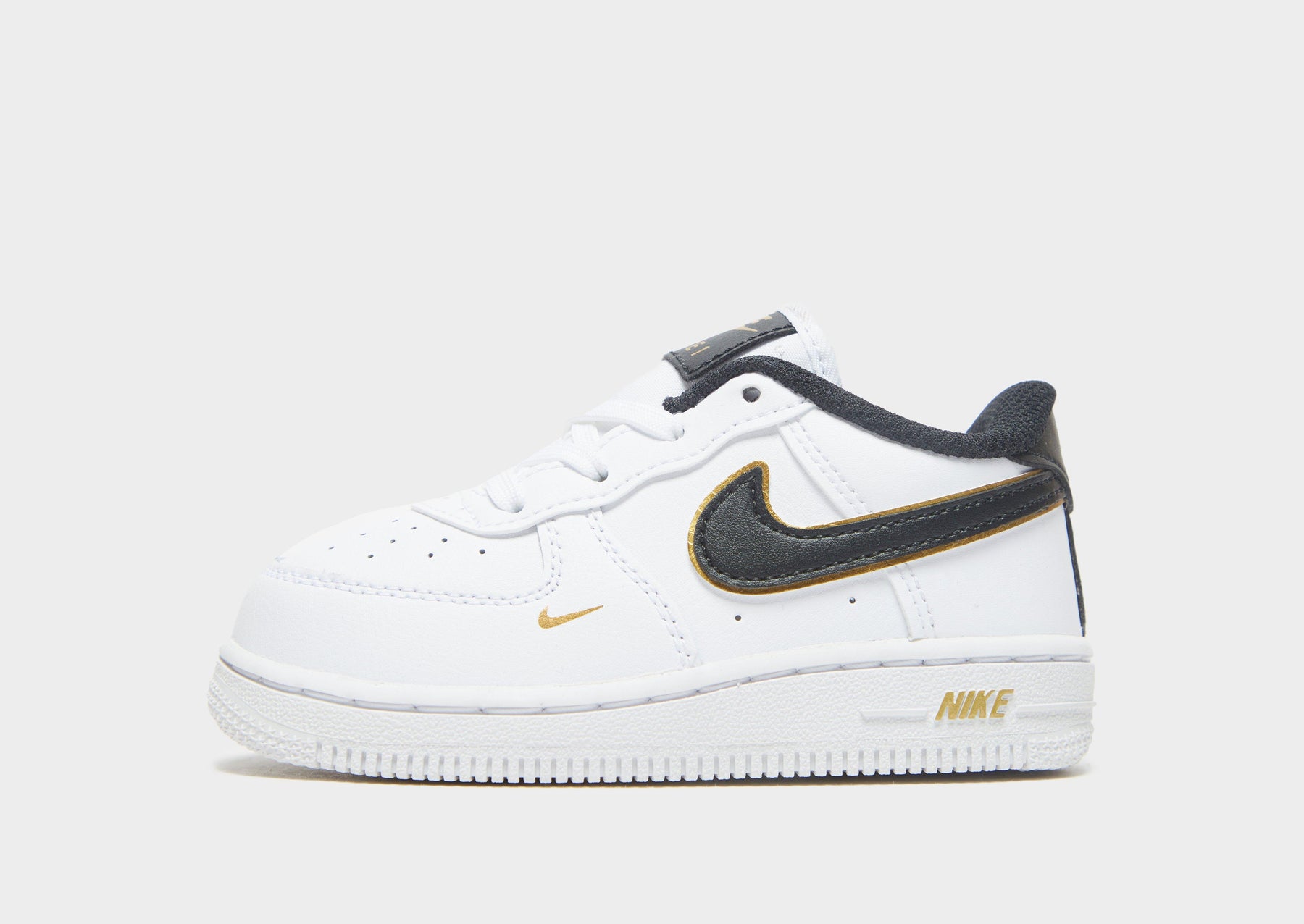 סניקרס Air Force 1 Lv8 Metallic Swoosh Pack White | בייבי