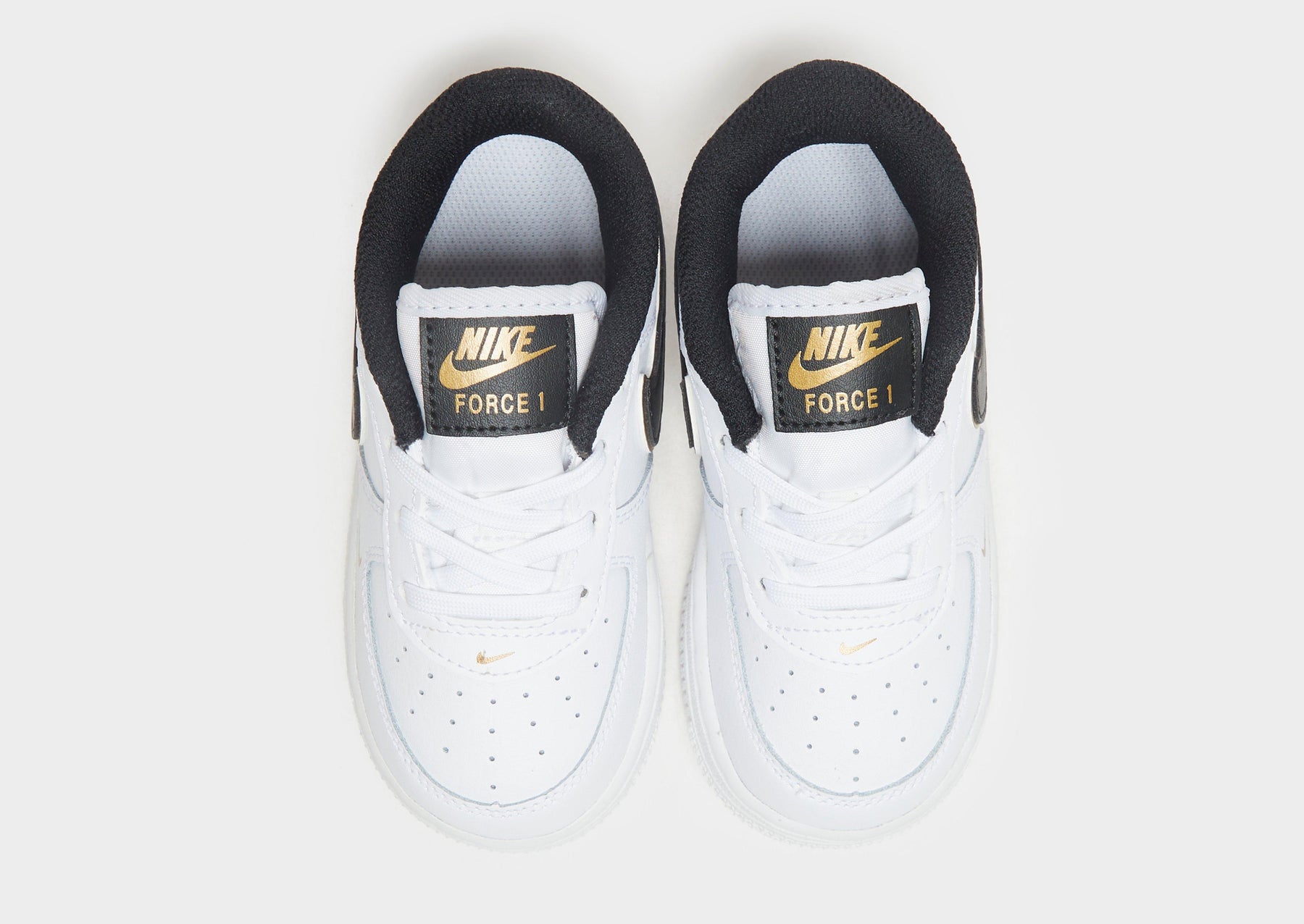 סניקרס Air Force 1 Lv8 Metallic Swoosh Pack White | בייבי