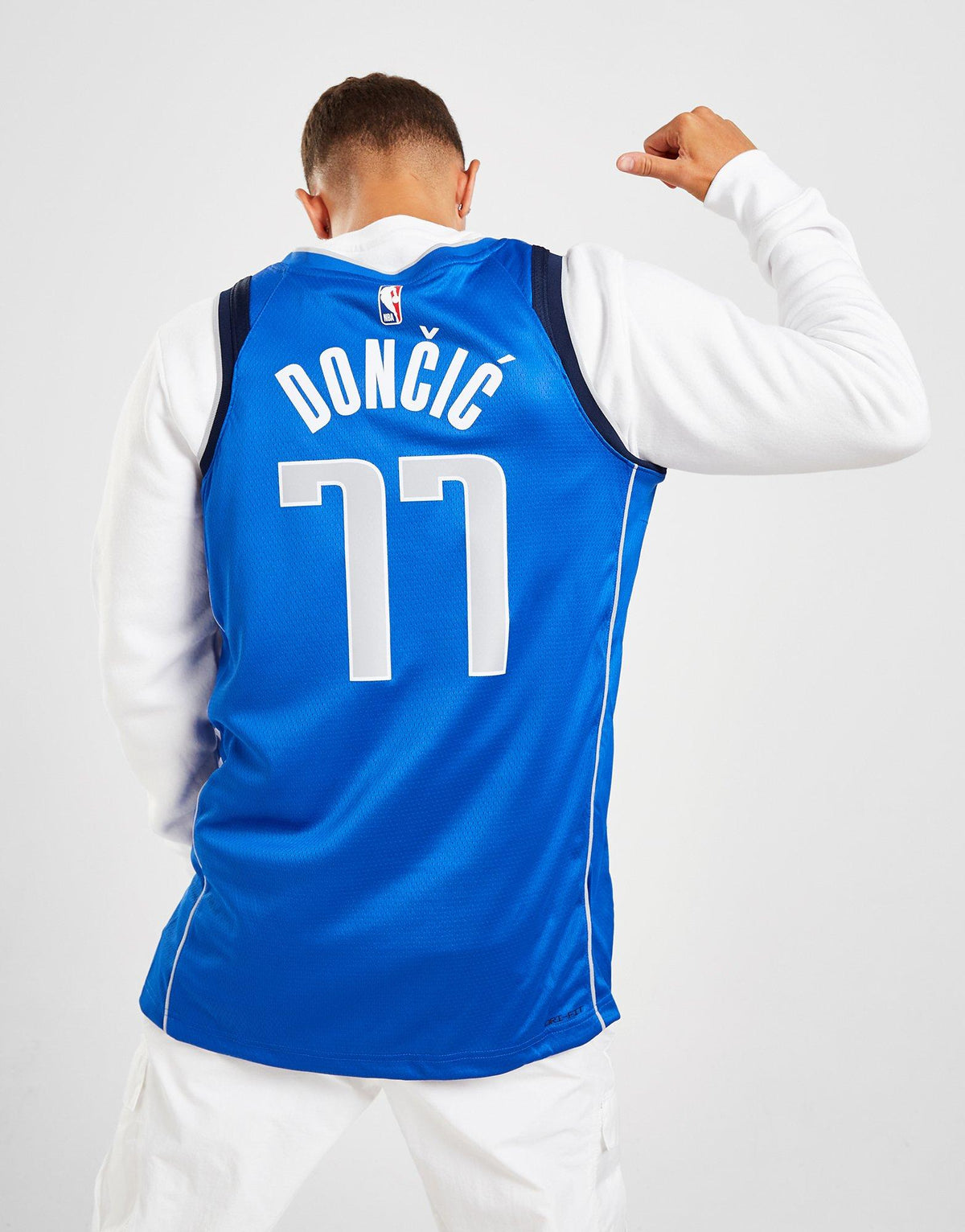 גופיית כדורסל Dallas Mavericks Doncic Swingman | גברים
