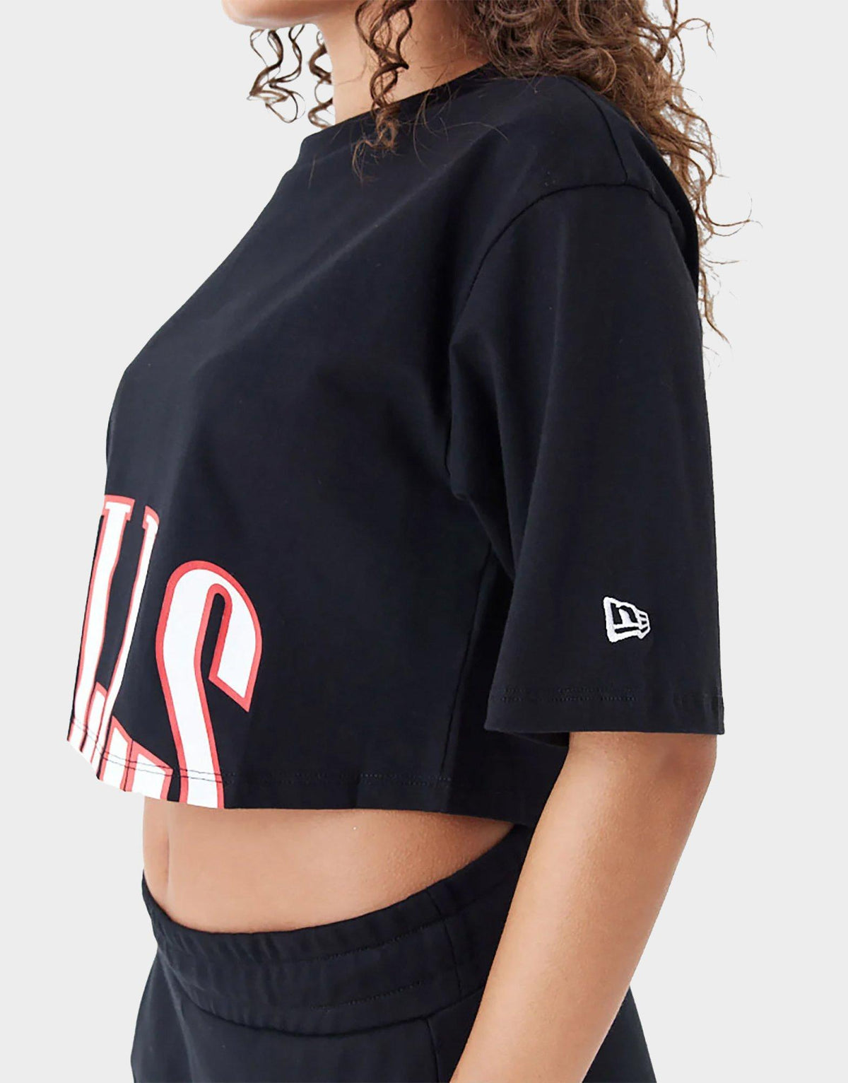 טי שירט אוברסייז קרופ Chicago Bulls NBA | נשים