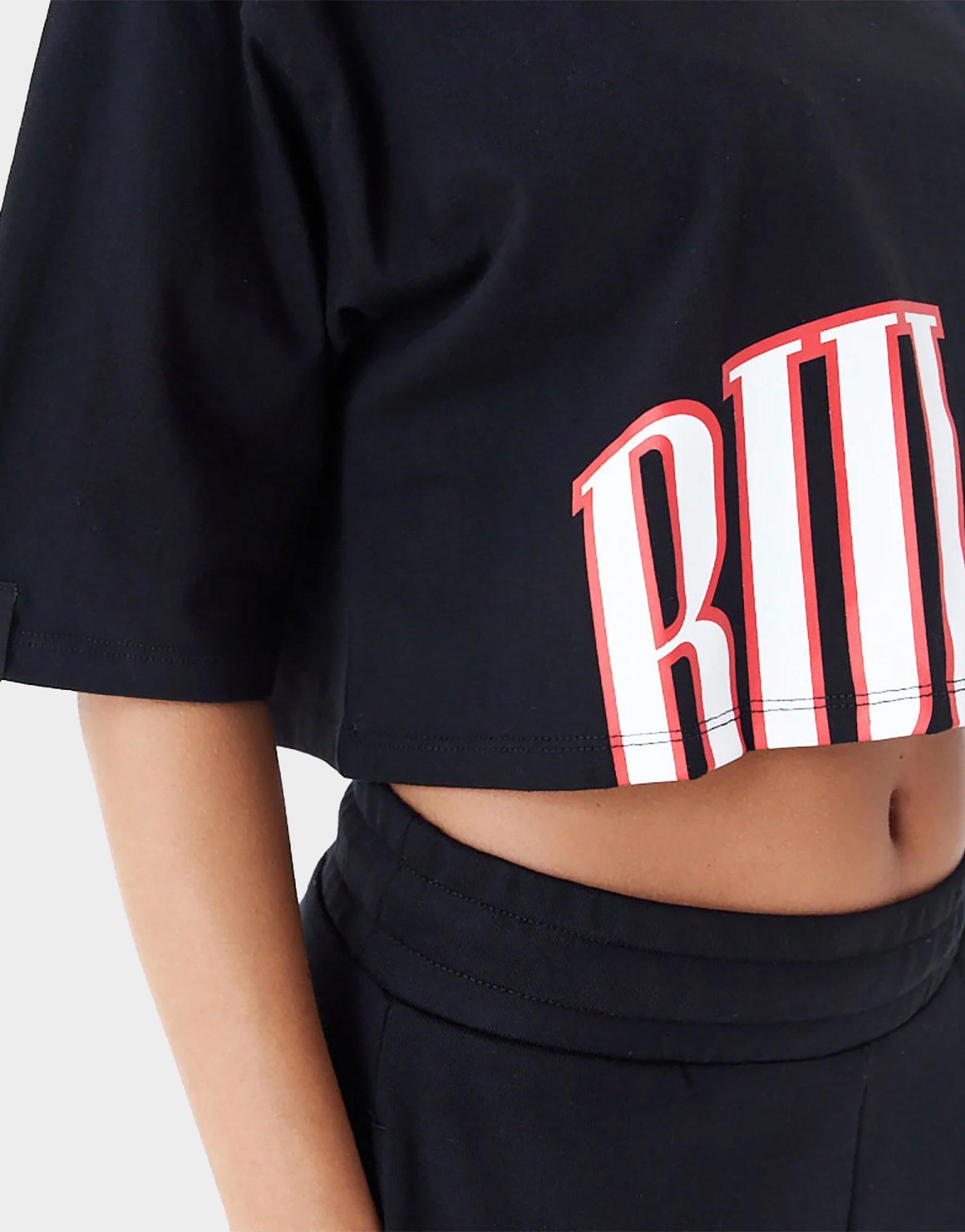 טי שירט אוברסייז קרופ Chicago Bulls NBA | נשים