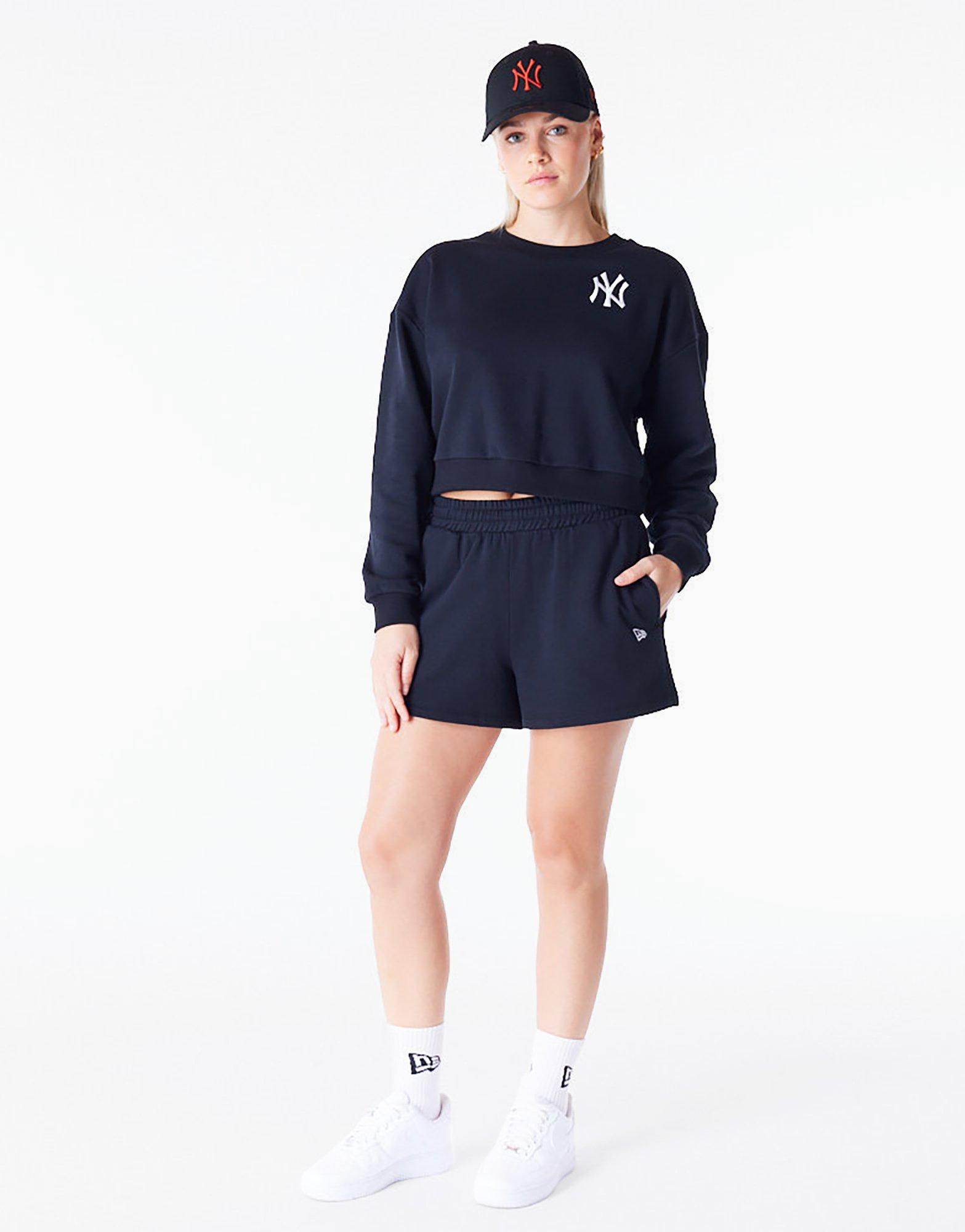 סווטשירט קרופ Yankees League Essential | נשים
