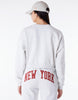 סווטשירט קרופ New York Infill | נשים