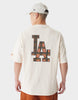 טי שירט אוברסייז LA Dodgers Tartan | גברים