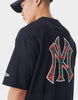 טי שירט אוברסייז New York Yankees Tartan | גברים