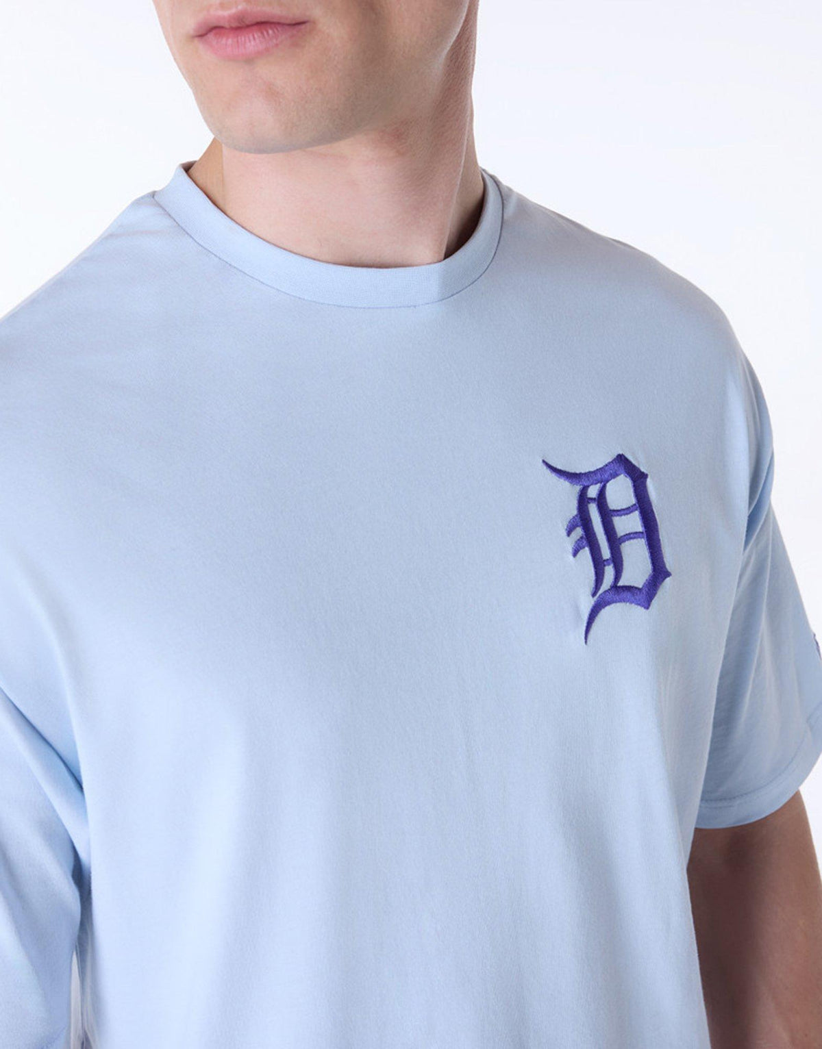 טי שירט אוברסייז לוגו Detroit Tigers | גברים