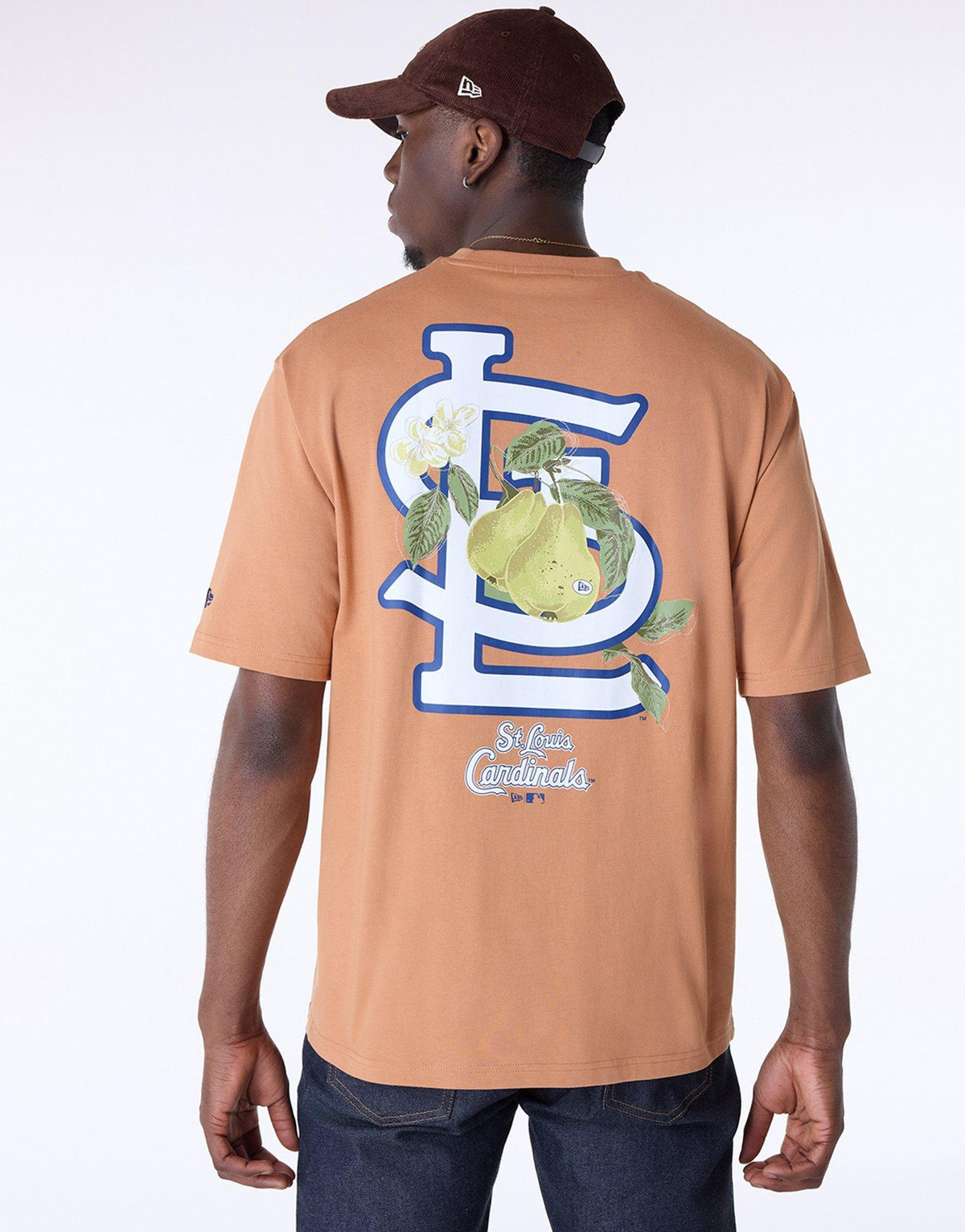 טי שירט גרפית St. Louis Cardinals Fruit | גברים