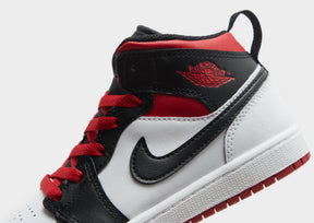 סניקרס Air Jordan 1 Mid Gym Red Black Toe | ילדים
