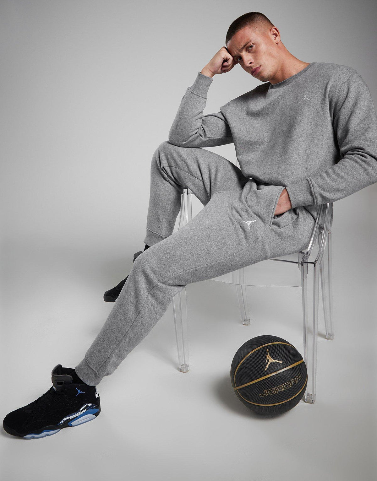 מכנסי טרנינג לוגו Essential Fleece