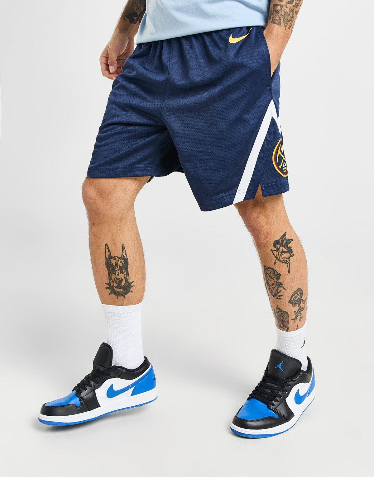 מכנסי כדורסל Denver Nuggets Swingman | גברים