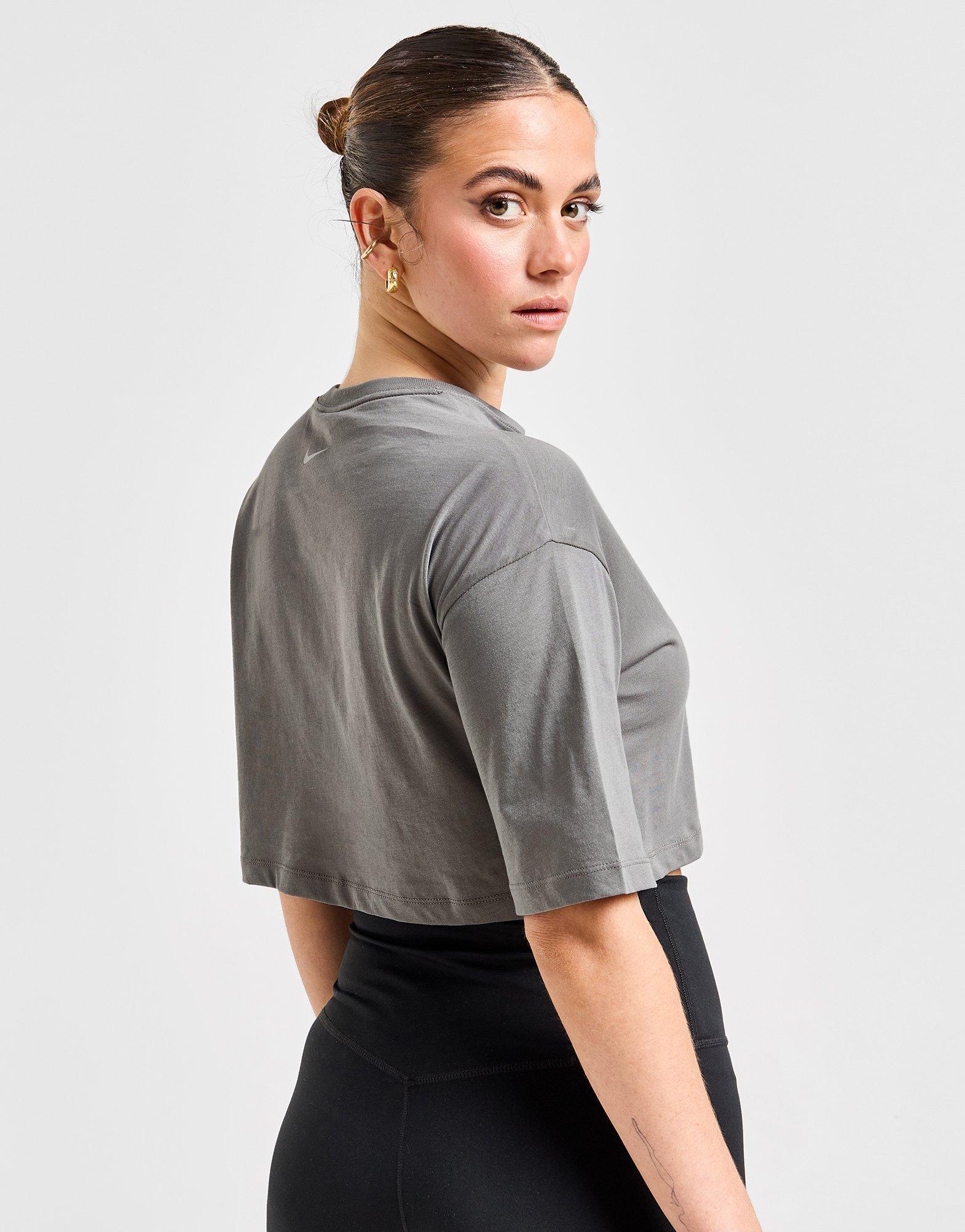 טי שירט קרופ Sportswear Swoosh | נשים