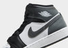 סניקרס Air Jordan 1 Mid Black White Iron Grey | ג'וניורס