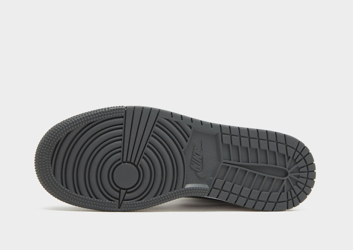 סניקרס Air Jordan 1 Mid Black White Iron Grey | ג'וניורס