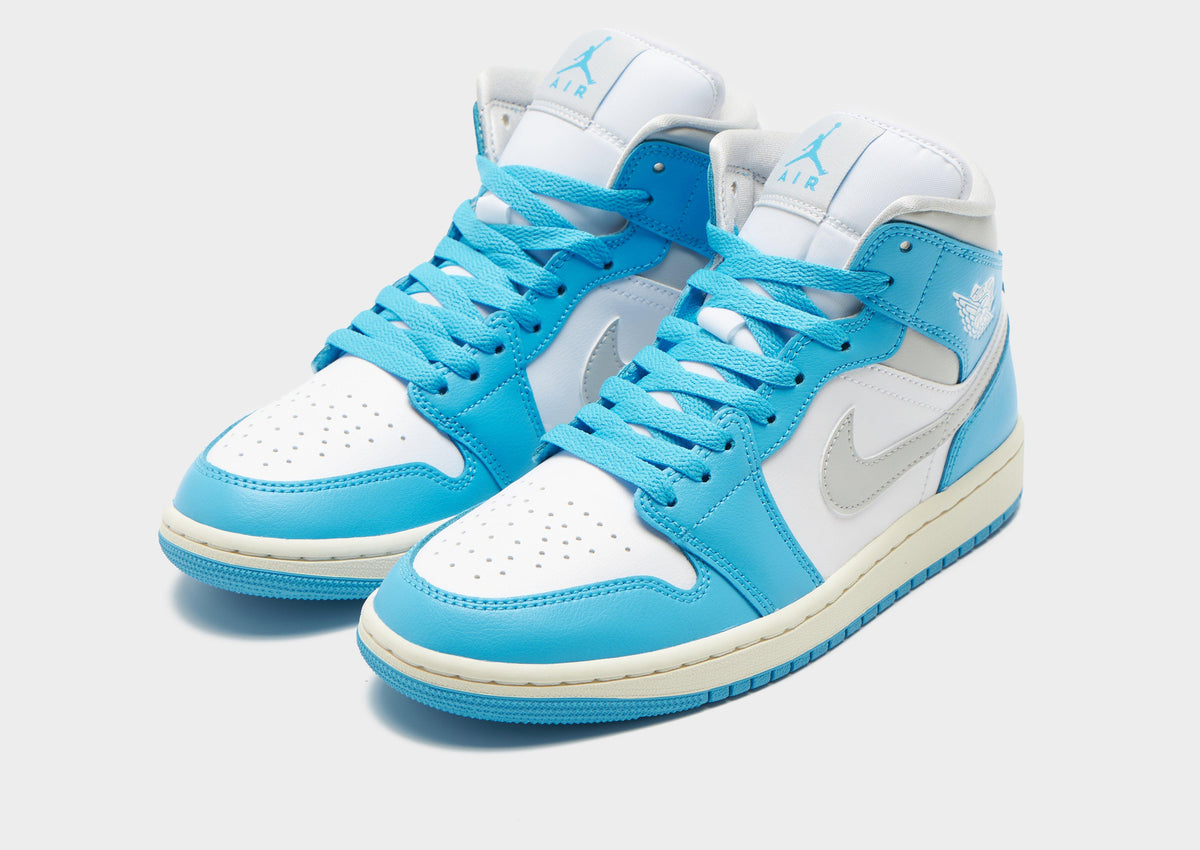 סניקרס Air Jordan 1 Mid Dark Powder Blue | נשים