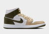 סניקרס Air Jordan 1 Mid Military Drab | נשים